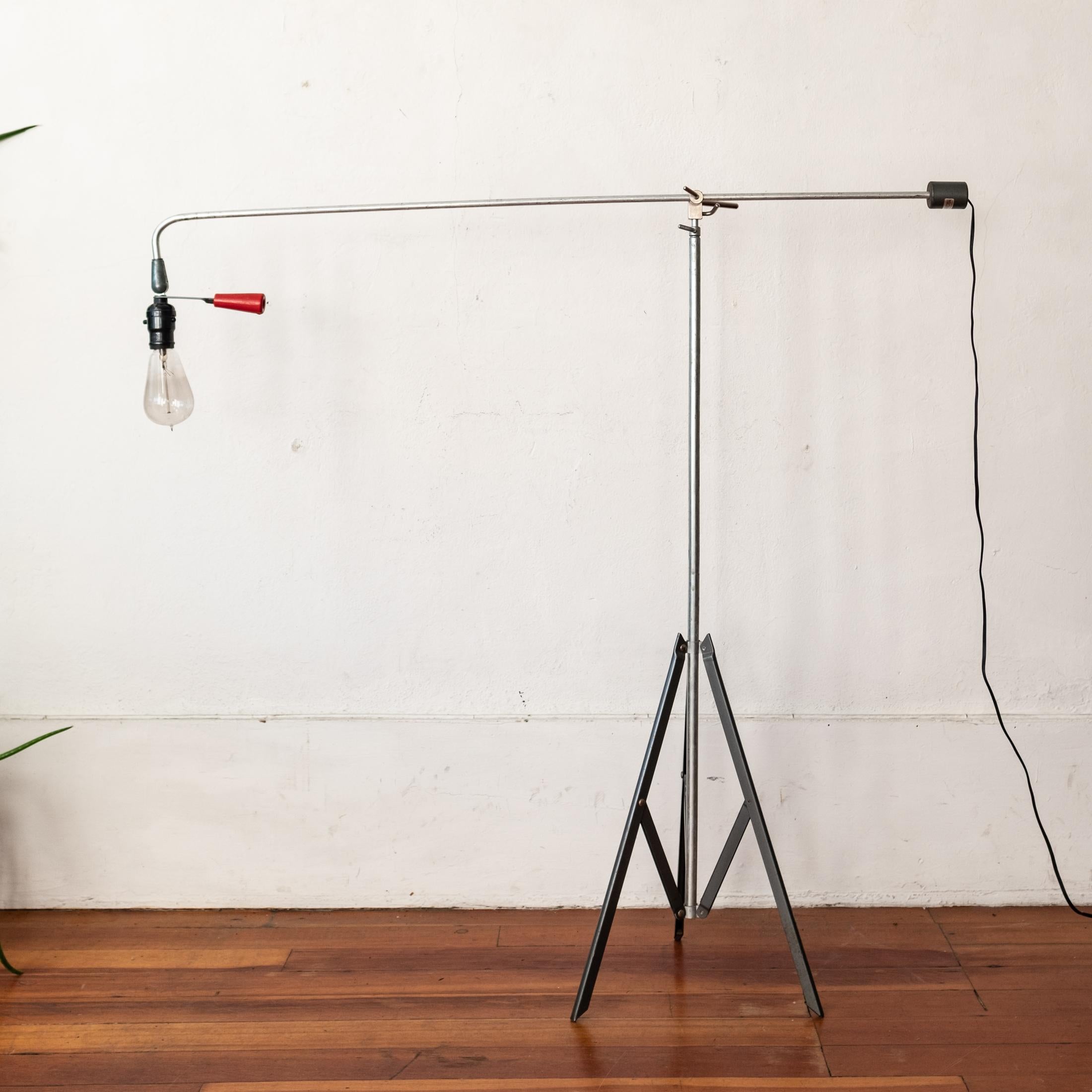 Midcentury Roland Smith Floor Lamp by Smith-Victor Corporation For Sale 5