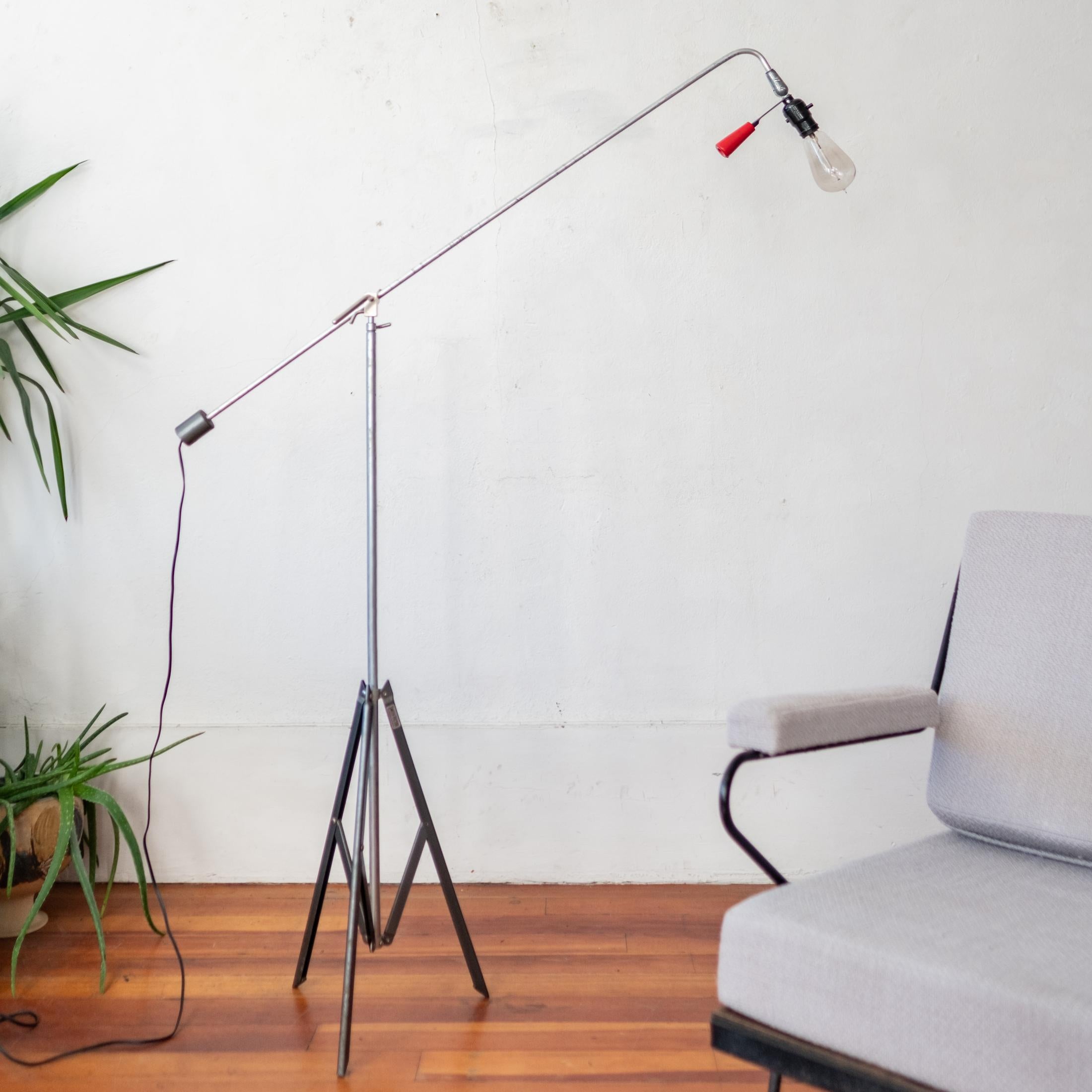 Midcentury Roland Smith Floor Lamp by Smith-Victor Corporation 8