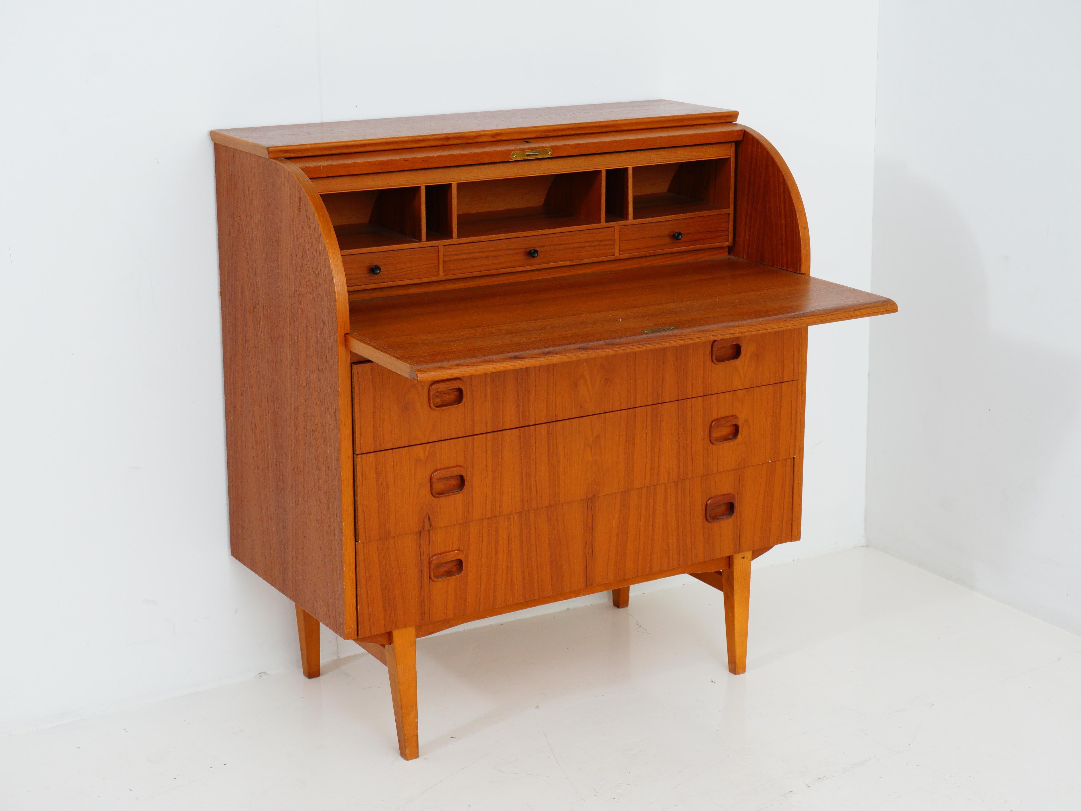 contemporary roll top desk