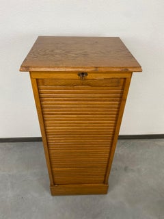 Midcentury Roller Bookcase