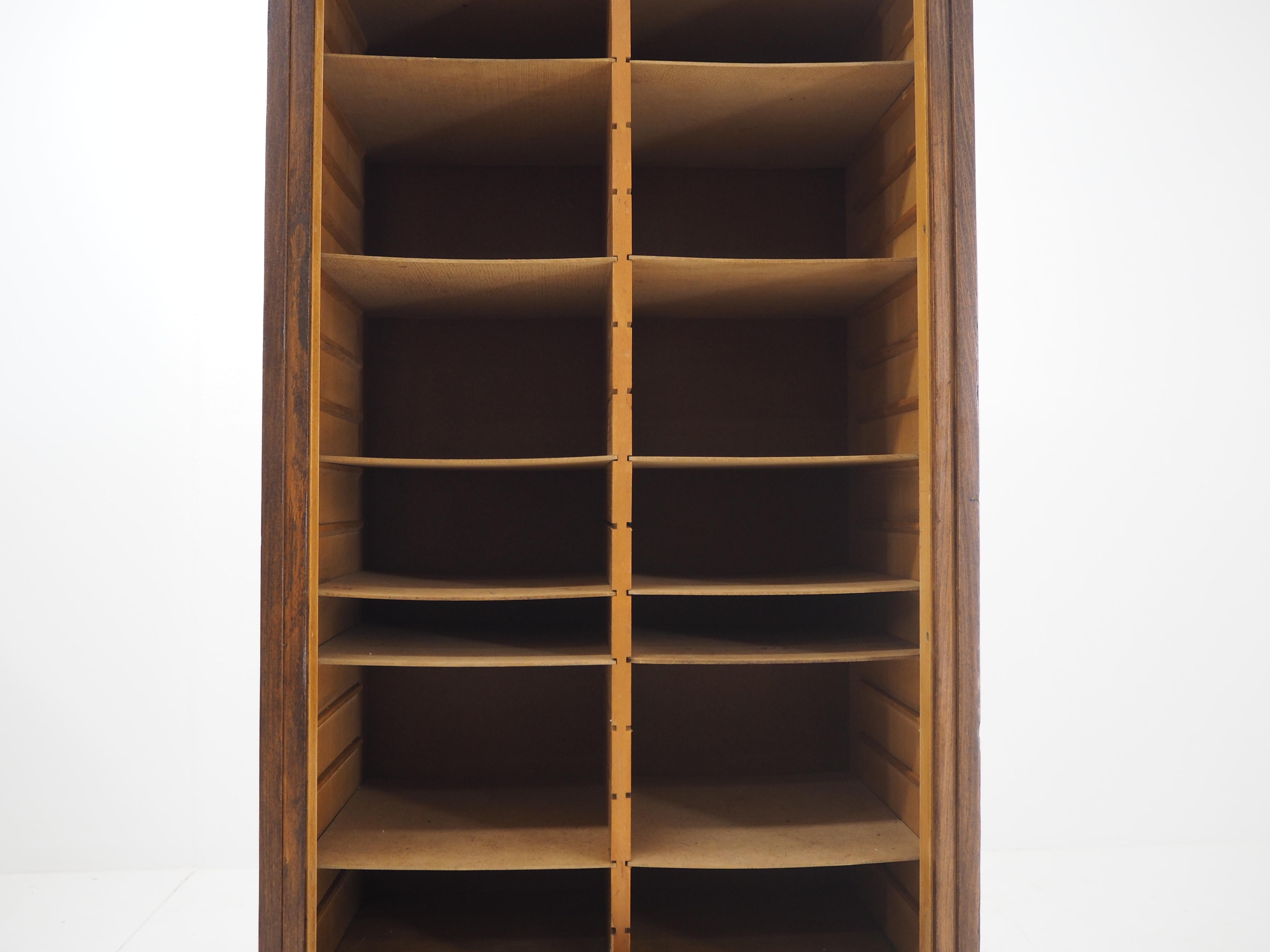 Midcentury Roller Cabinet by Interier Praha, 1950s 5