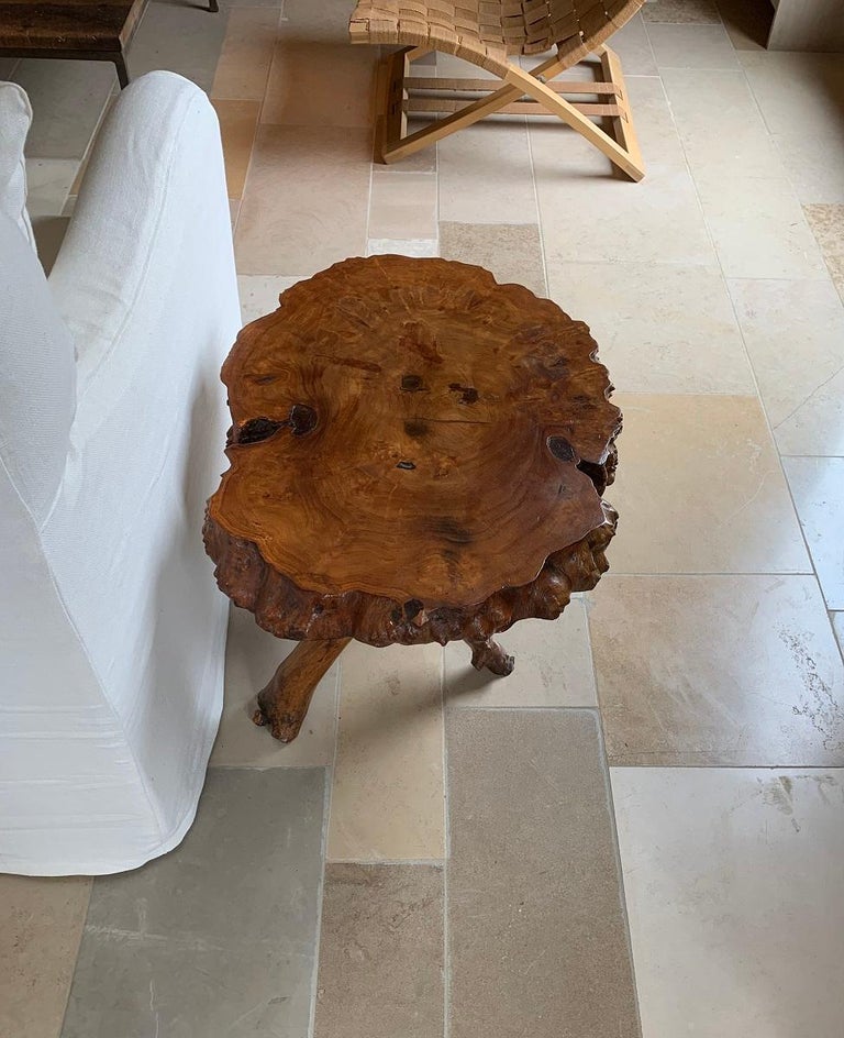 Midcentury Root Table For Sale at 1stDibs