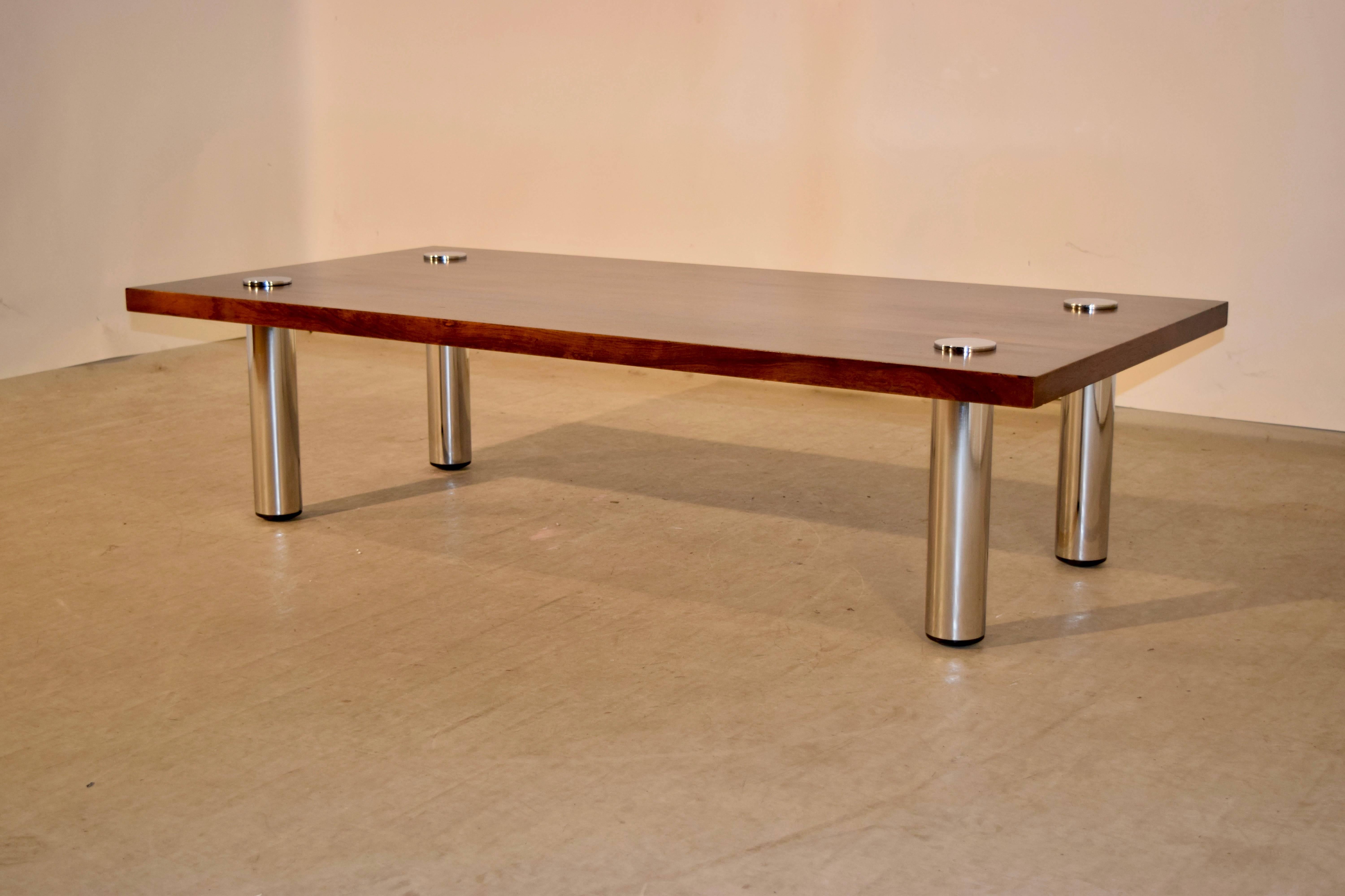 European Mid-Century Coffee Table For Sale