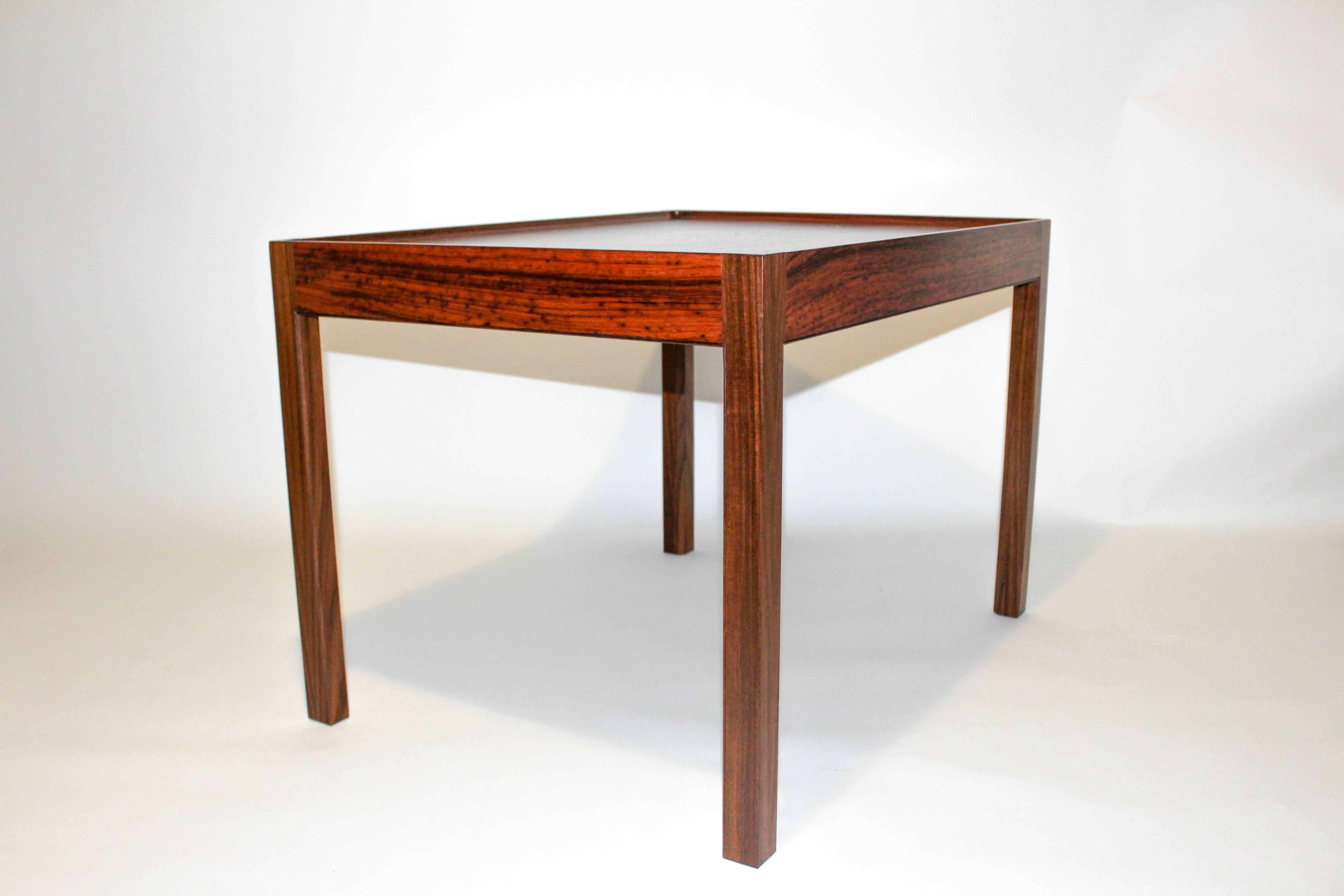 Danish Midcentury Rosewood Coffee Table by Eric Christian Sørensen For Sale
