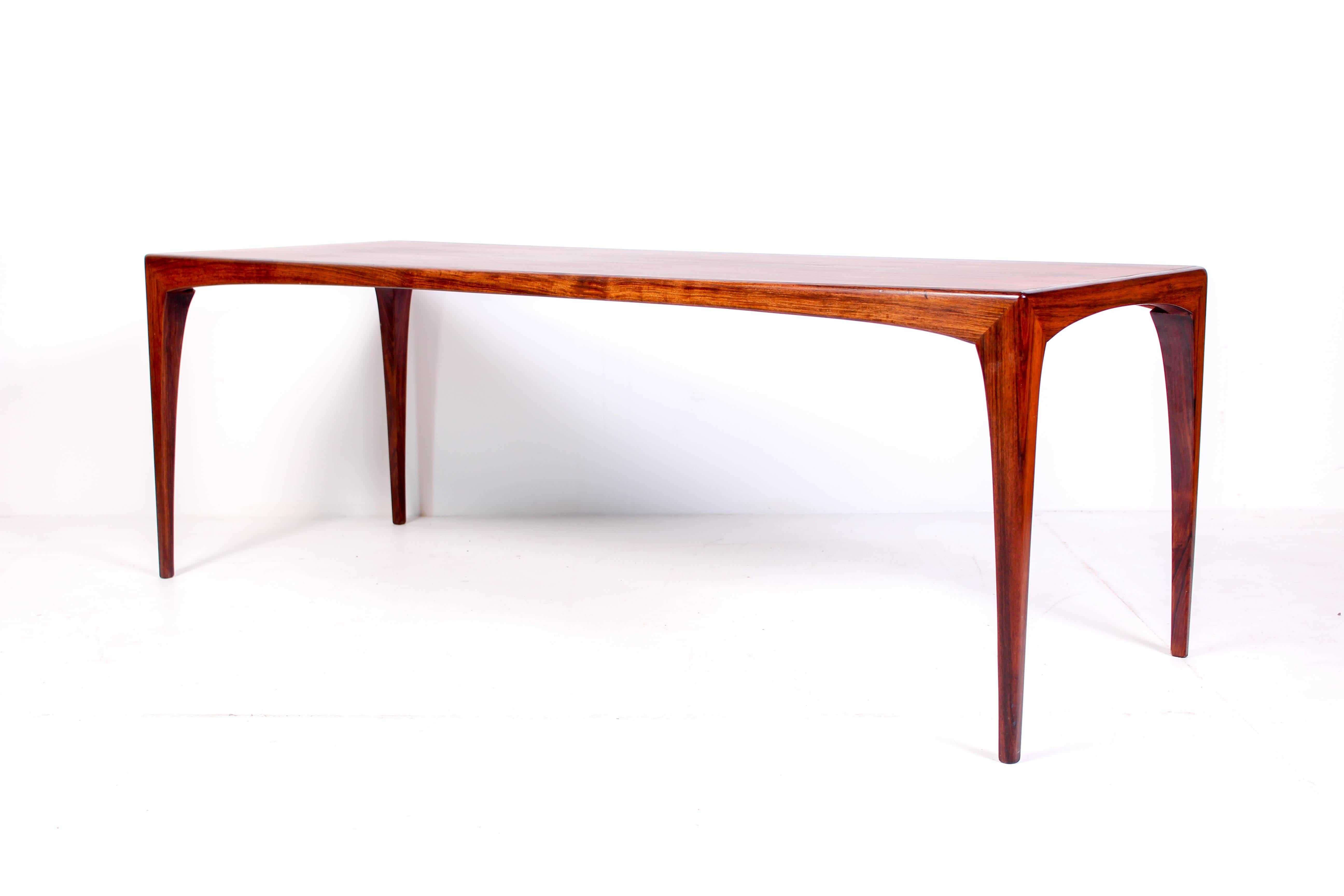 Mid-20th Century Midcentury Rosewood Coffee Table by Erling Torvits for Heltborg Møbler
