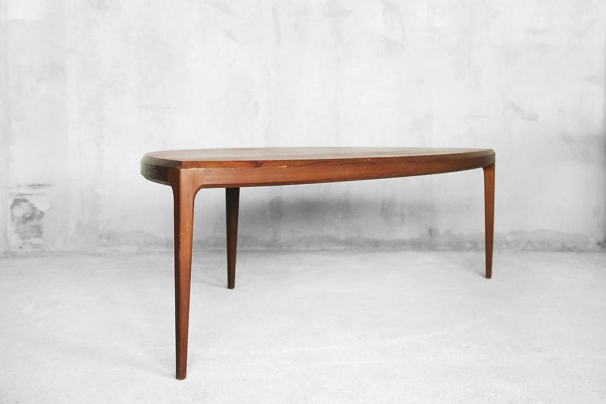 Midcentury Rosewood Coffee Table by Johannes Andersen for CFC Silkeborg, 1950s 7