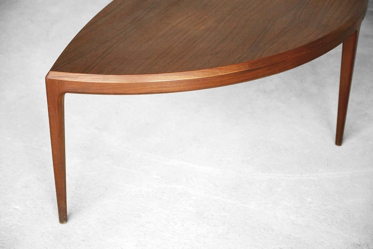 Midcentury Rosewood Coffee Table by Johannes Andersen for CFC Silkeborg, 1950s 3