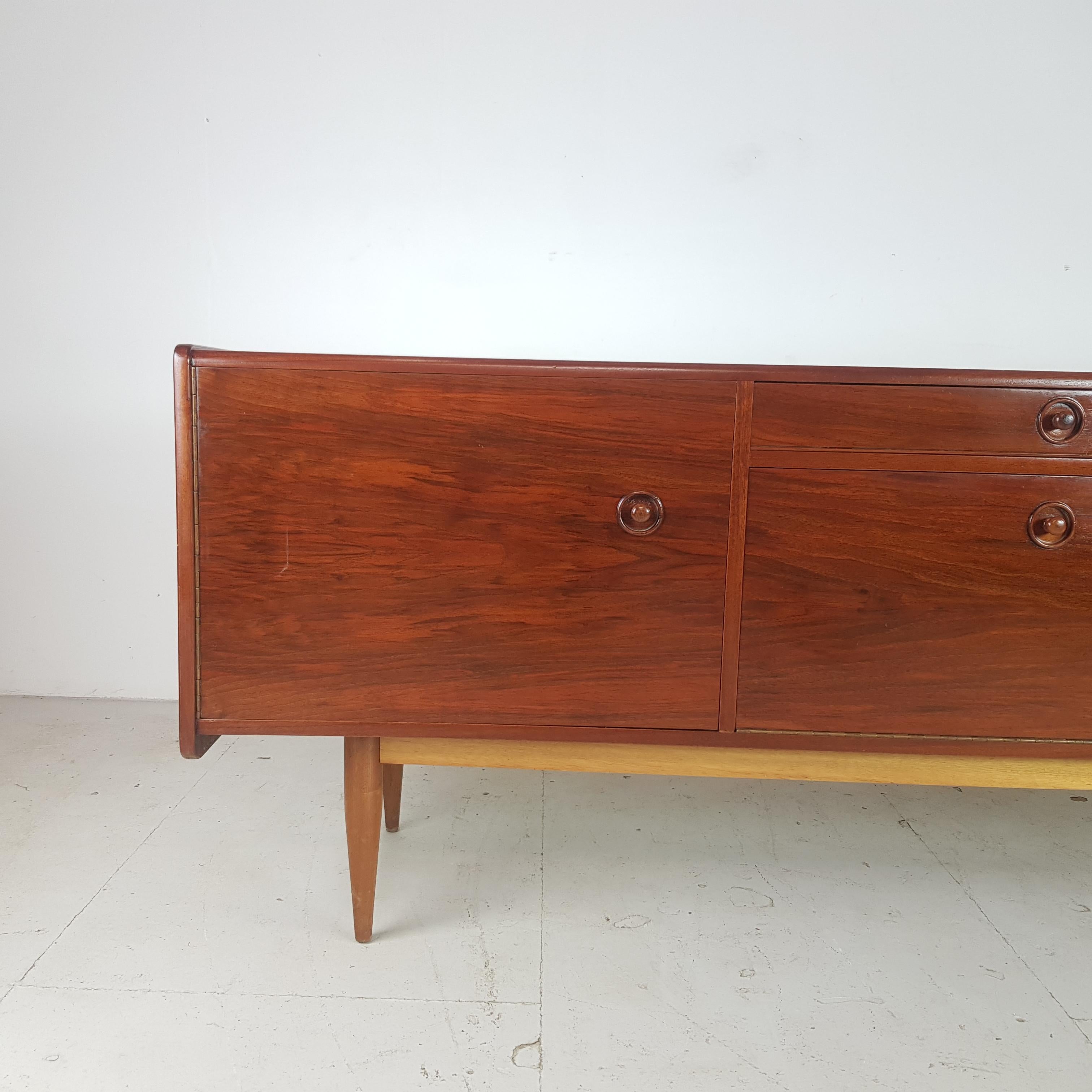 Midcentury Rosewood Danish Sideboard For Sale 5