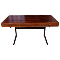 Midcentury Rosewood Desk by Georg Petersens