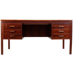 Midcentury Rosewood Desk by Heggen of Norway, circa 1960