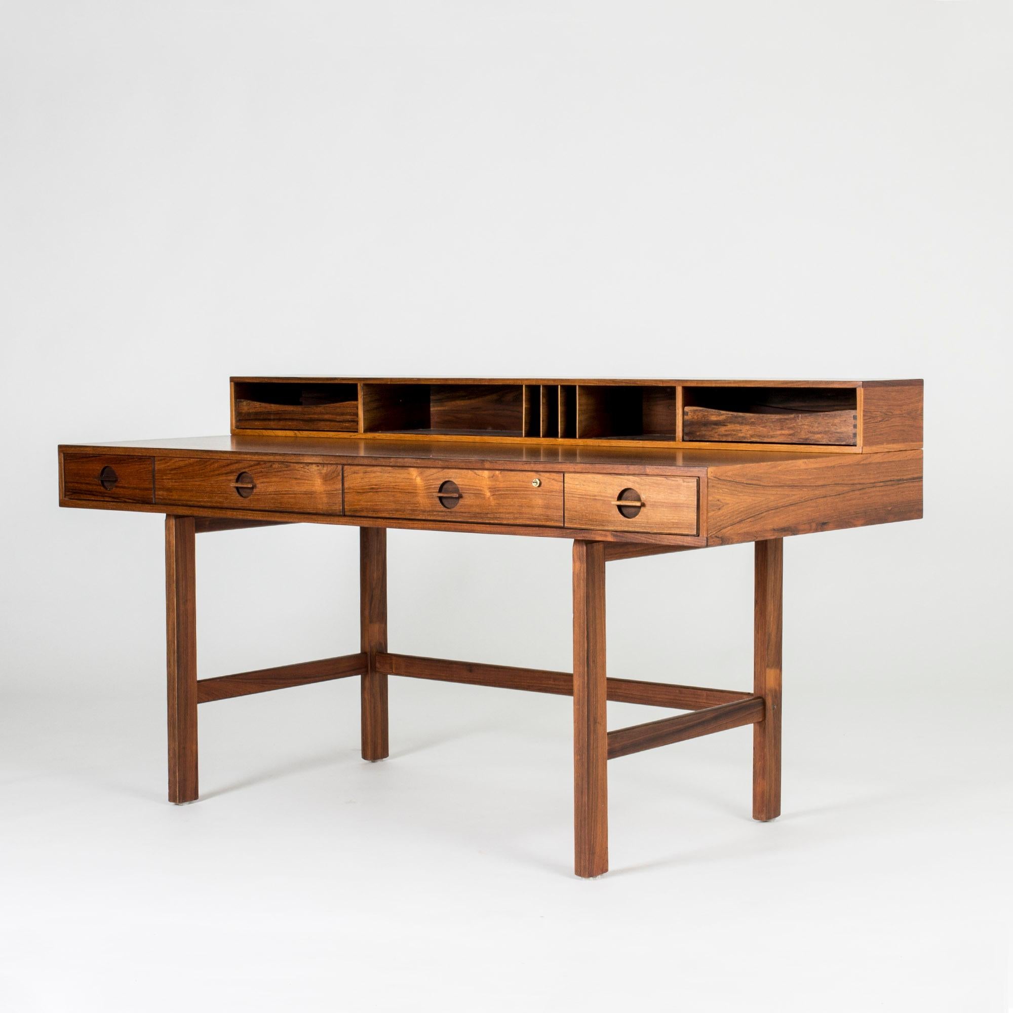 Scandinavian Modern Midcentury Rosewood Desk by Peter Løvig Nielsen