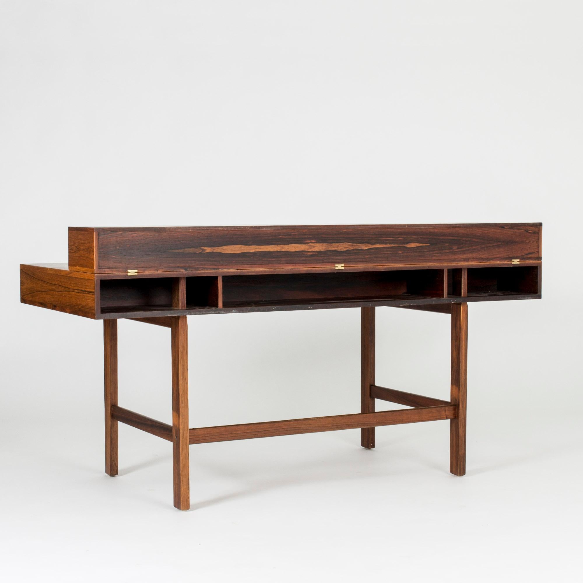 Danish Midcentury Rosewood Desk by Peter Løvig Nielsen