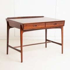Midcentury Rosewood Desk by Svend Aage Madsen for Sigurd Hansen, c.1960