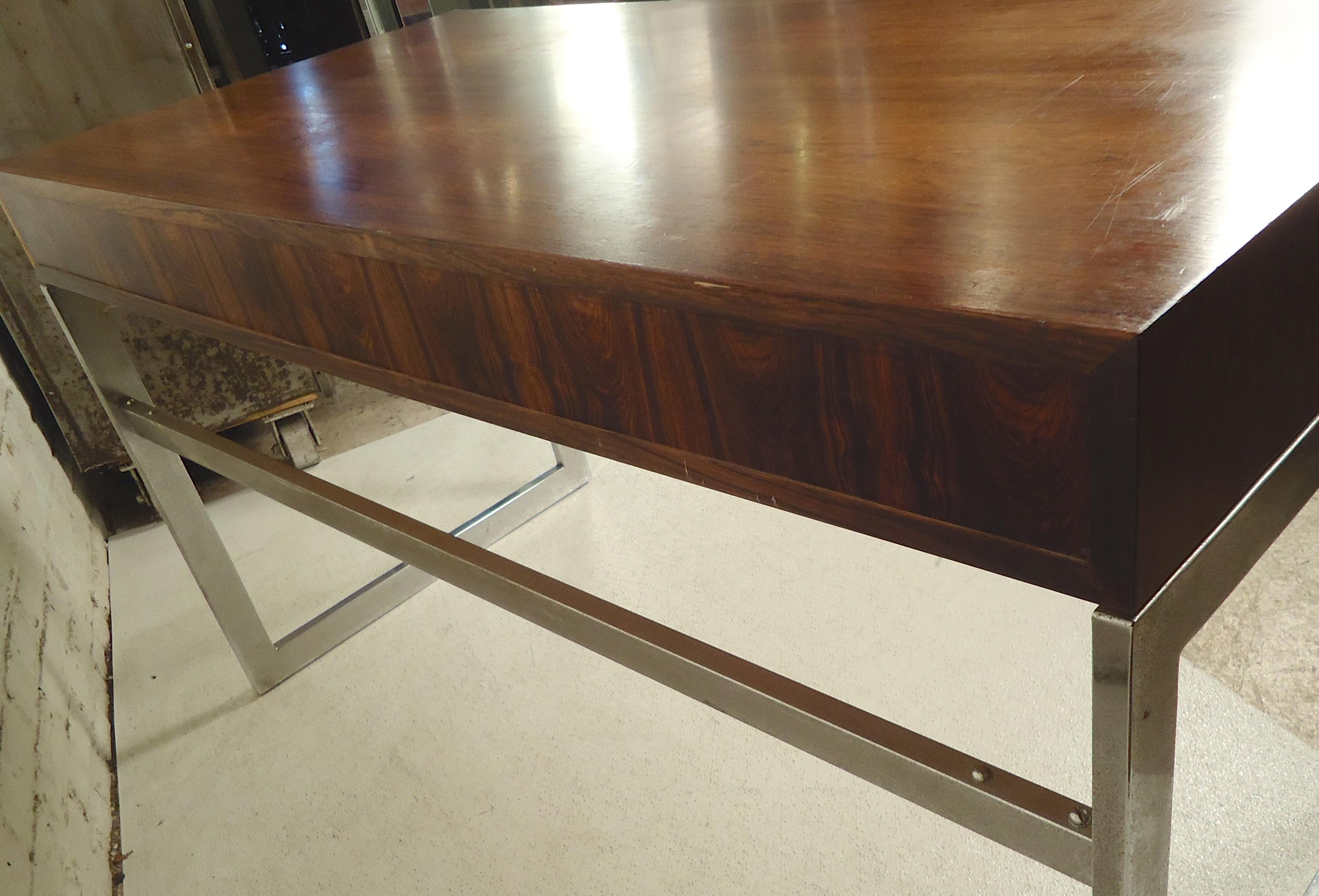 Midcentury Rosewood Desk 8