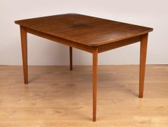 Midcentury Rosewood Dining Table and 4 Chairs by Gordon Russell, circa 1960