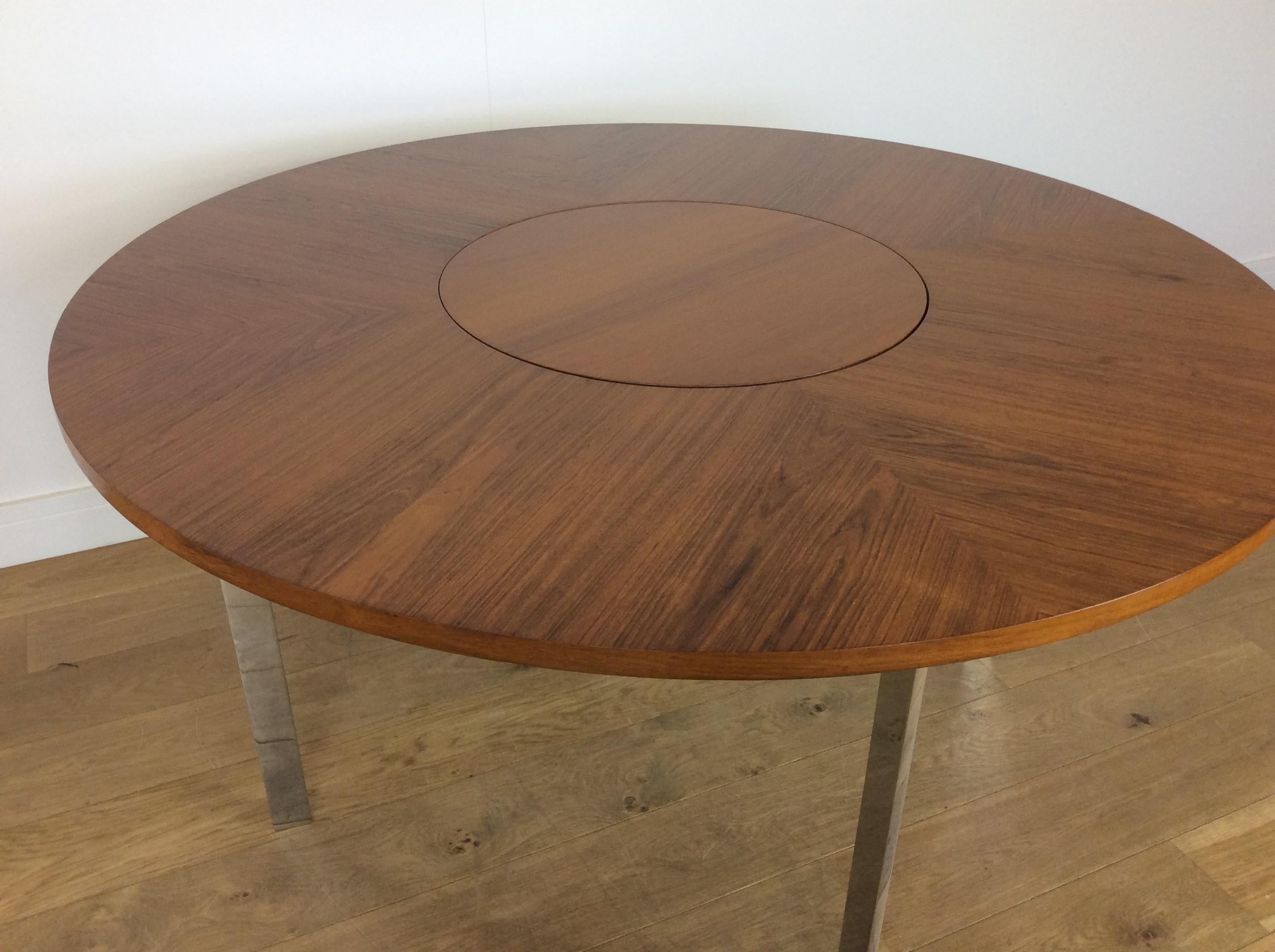 British Midcentury Rosewood Dining Table by Merrow Associates