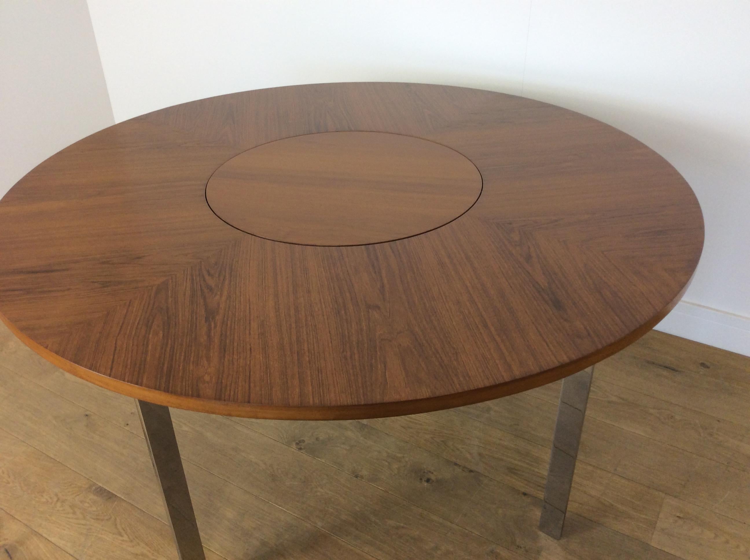 Midcentury Rosewood Dining Table by Merrow Associates In Excellent Condition In London, GB