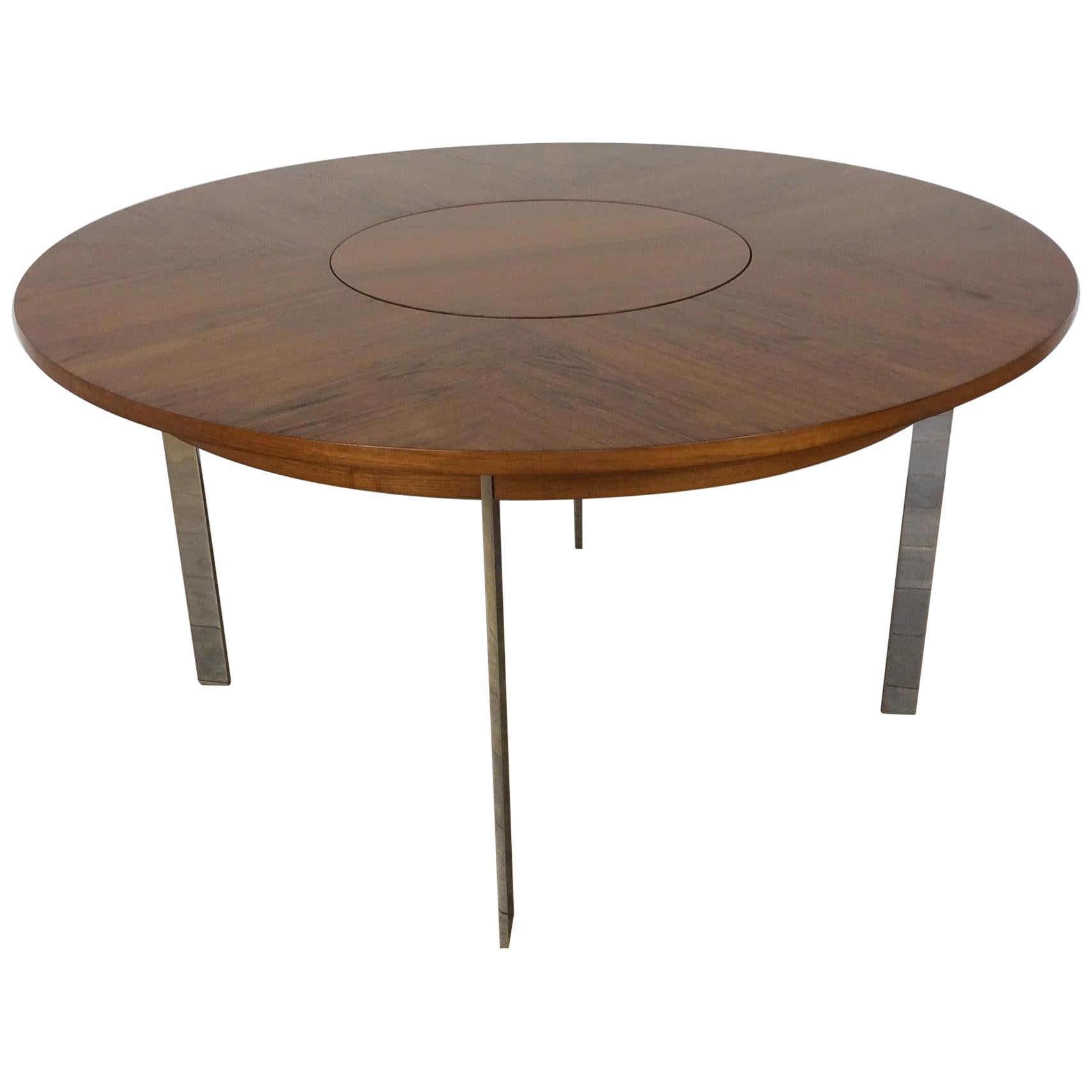 Midcentury Rosewood Dining Table by Merrow Associates