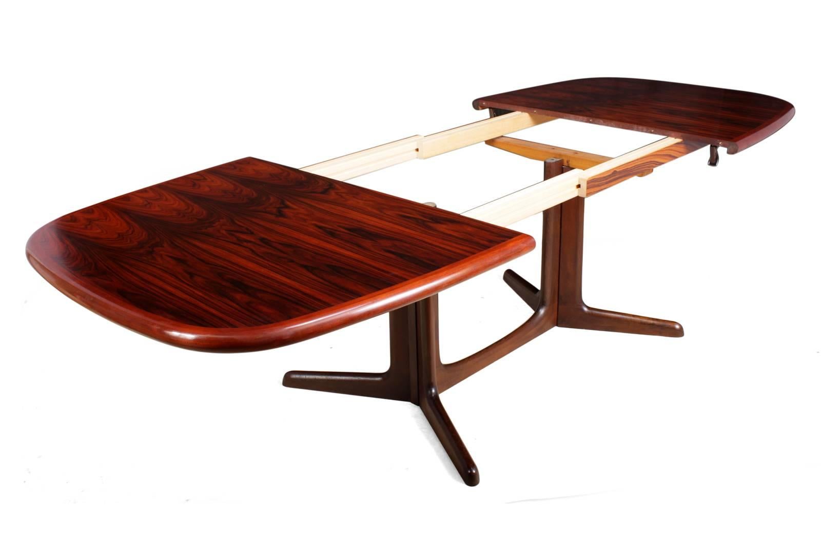 Midcentury Rosewood Dining Table 5