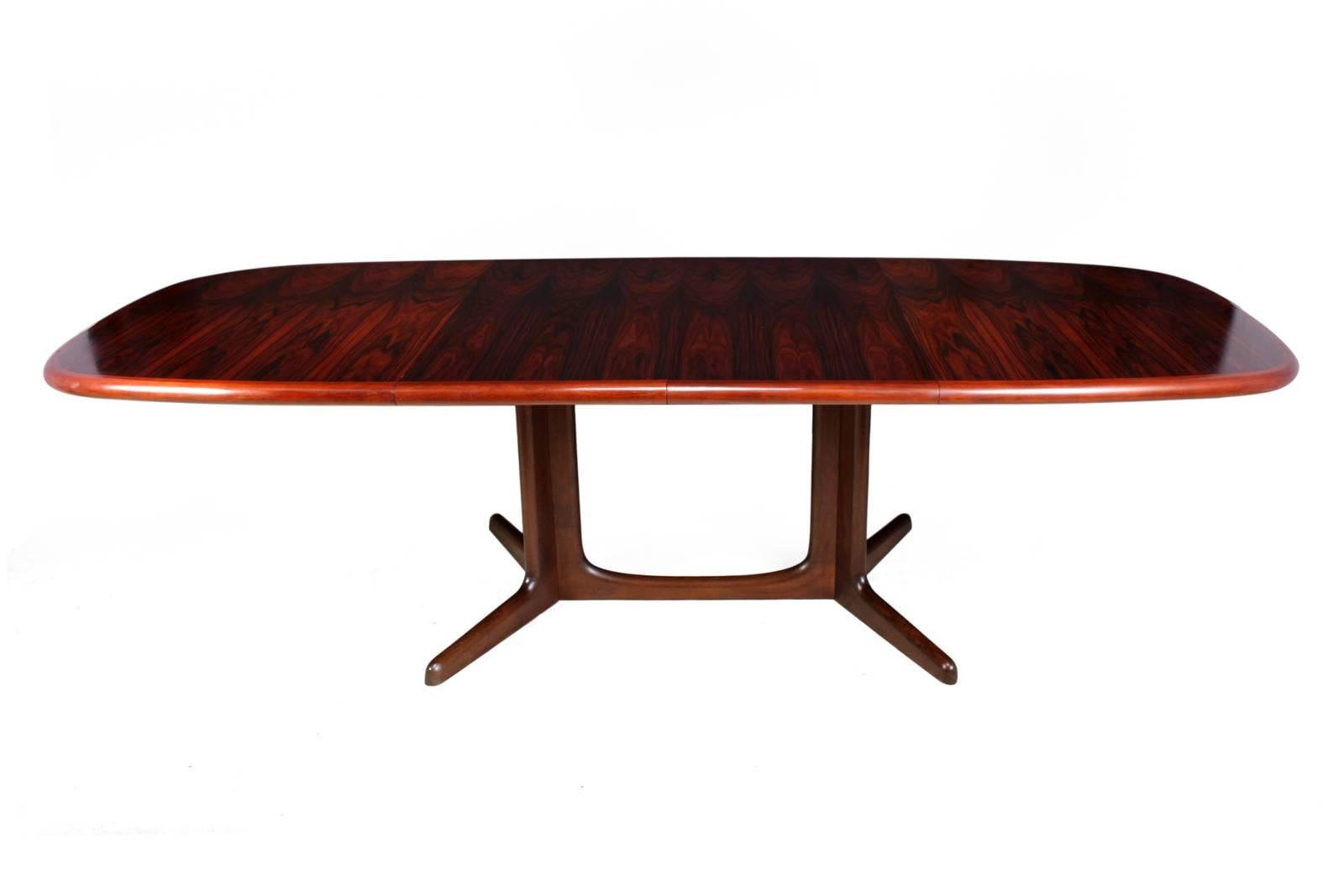 Midcentury Rosewood Dining Table 1