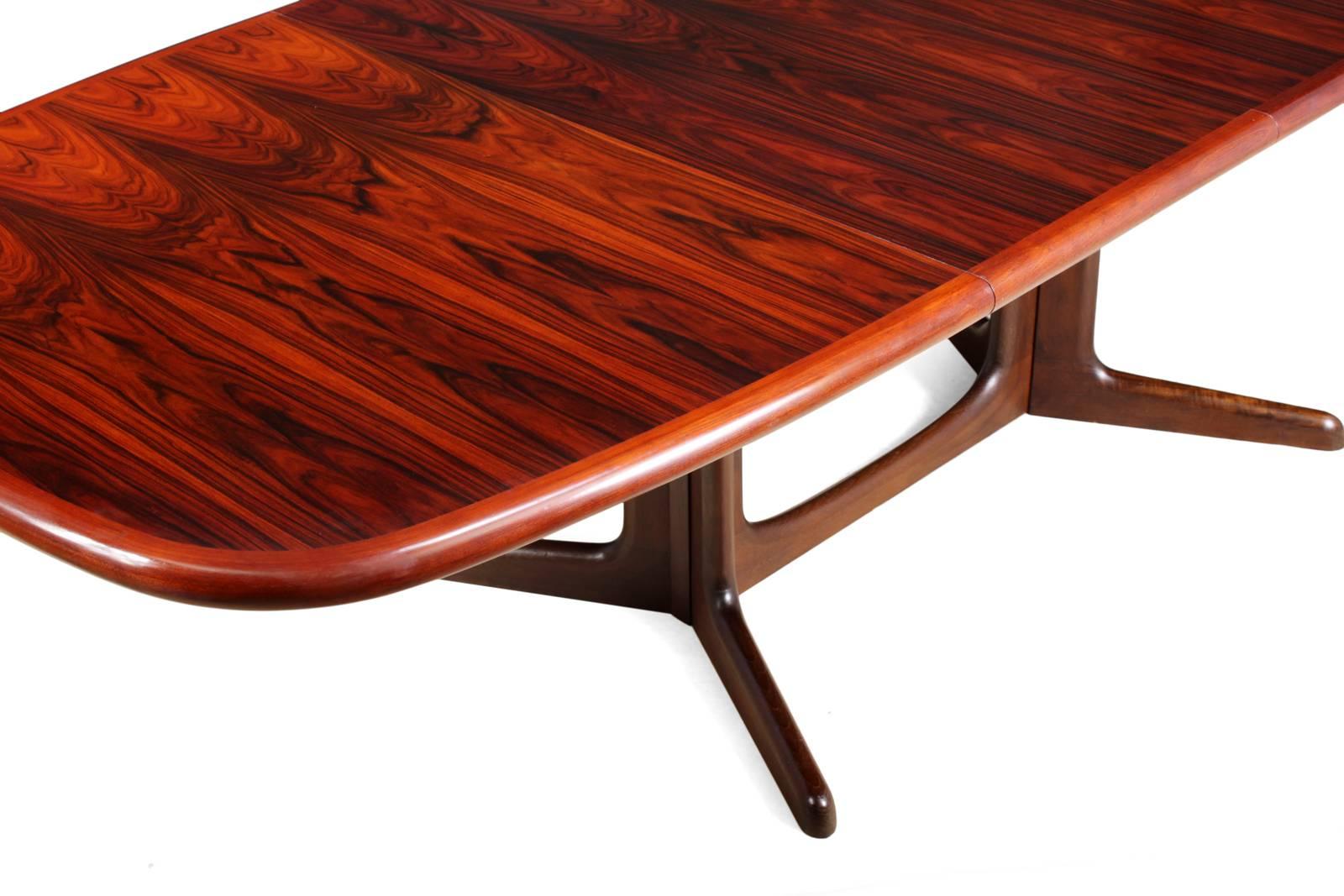 Midcentury Rosewood Dining Table 2