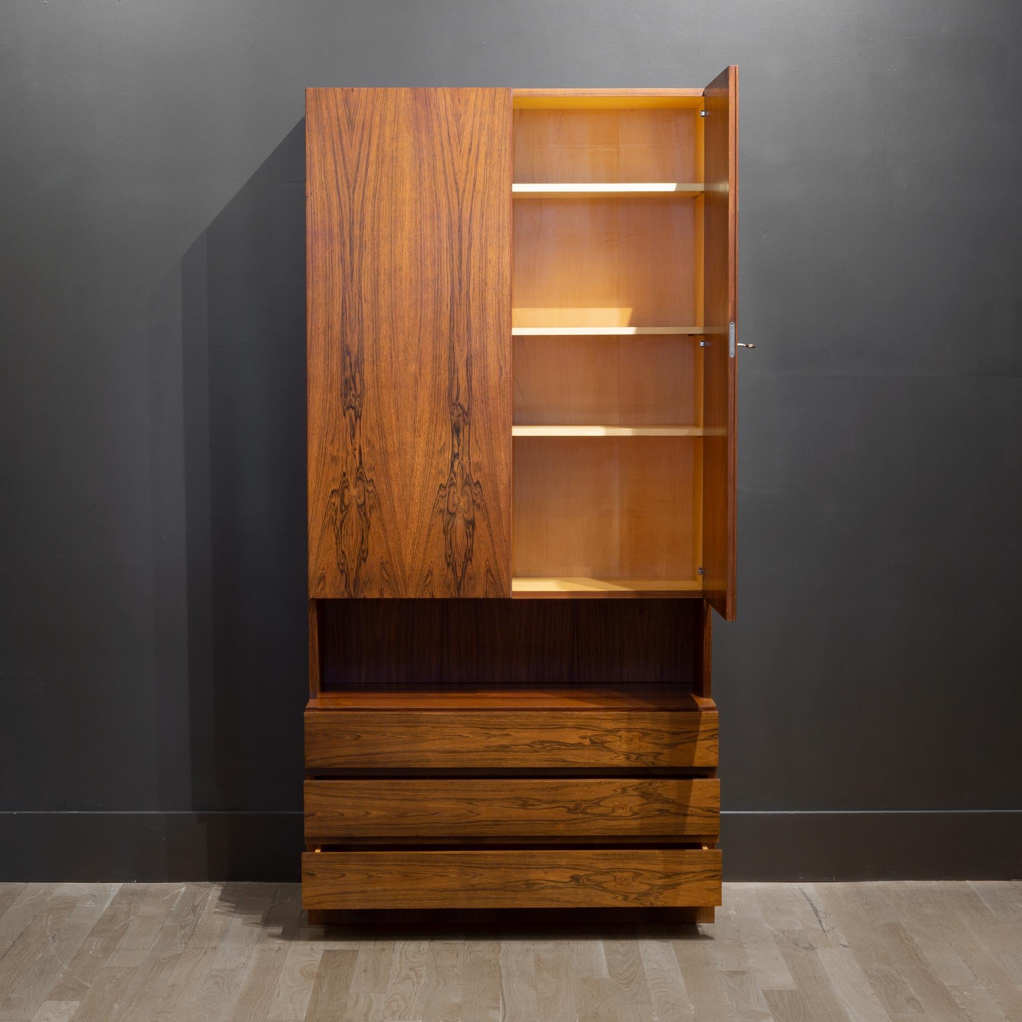 20th Century Midcentury Rosewood Modular Wall Unit Designed by Georg Satink for WK Mobel c