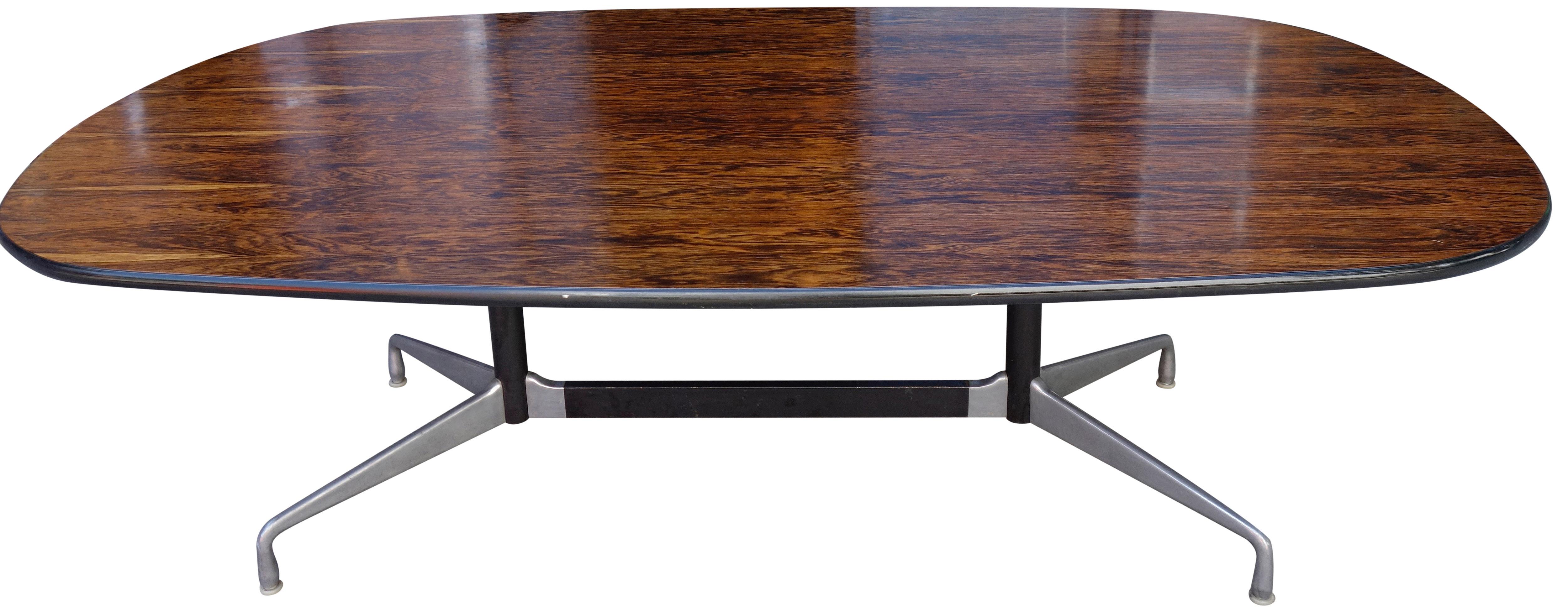 Midcentury Segmented Base Table by Eames for Herman Miller 3