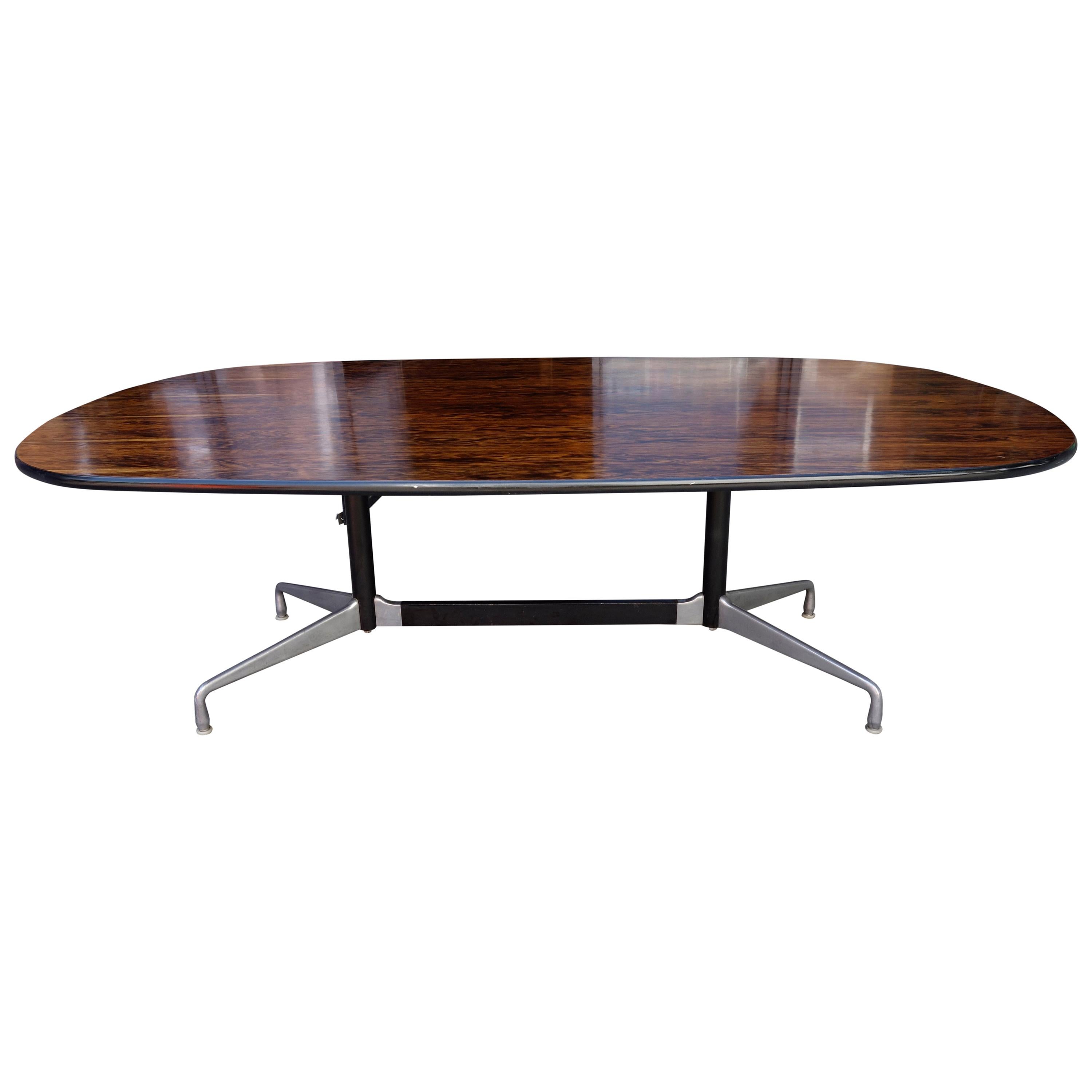 Midcentury Segmented Base Table by Eames for Herman Miller