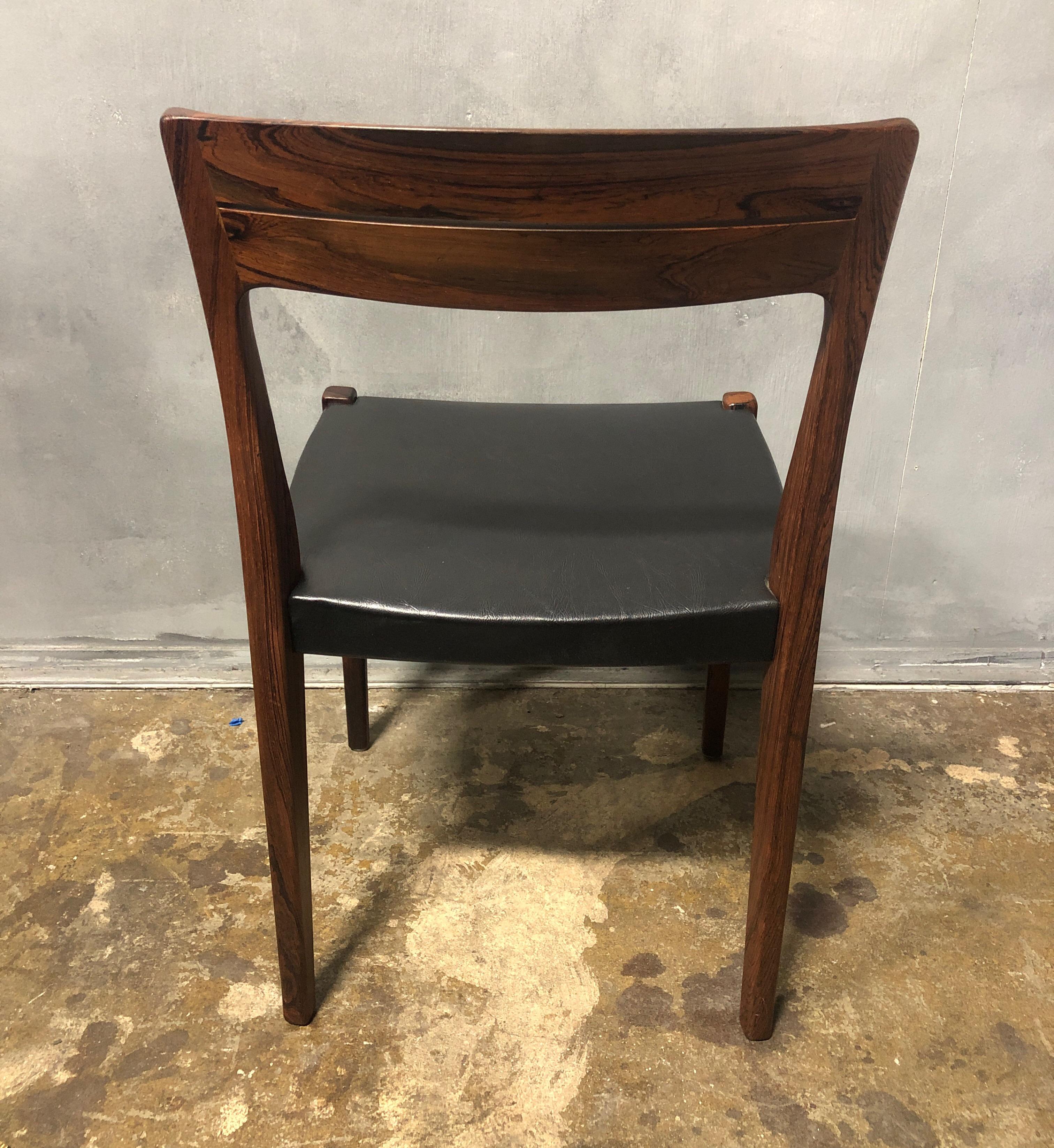 Mid-Century Modern Midcentury Rosewood Side Chair
