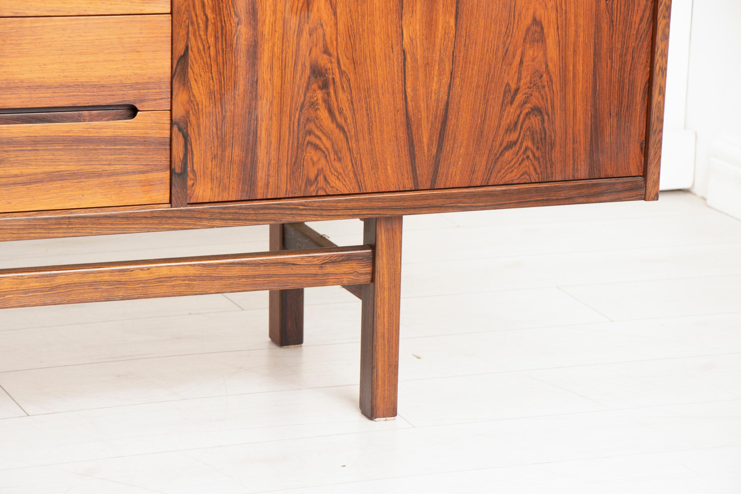 Midcentury Rosewood Sideboard by Nils Jonsson for Troeds Sweden, c.1960 5