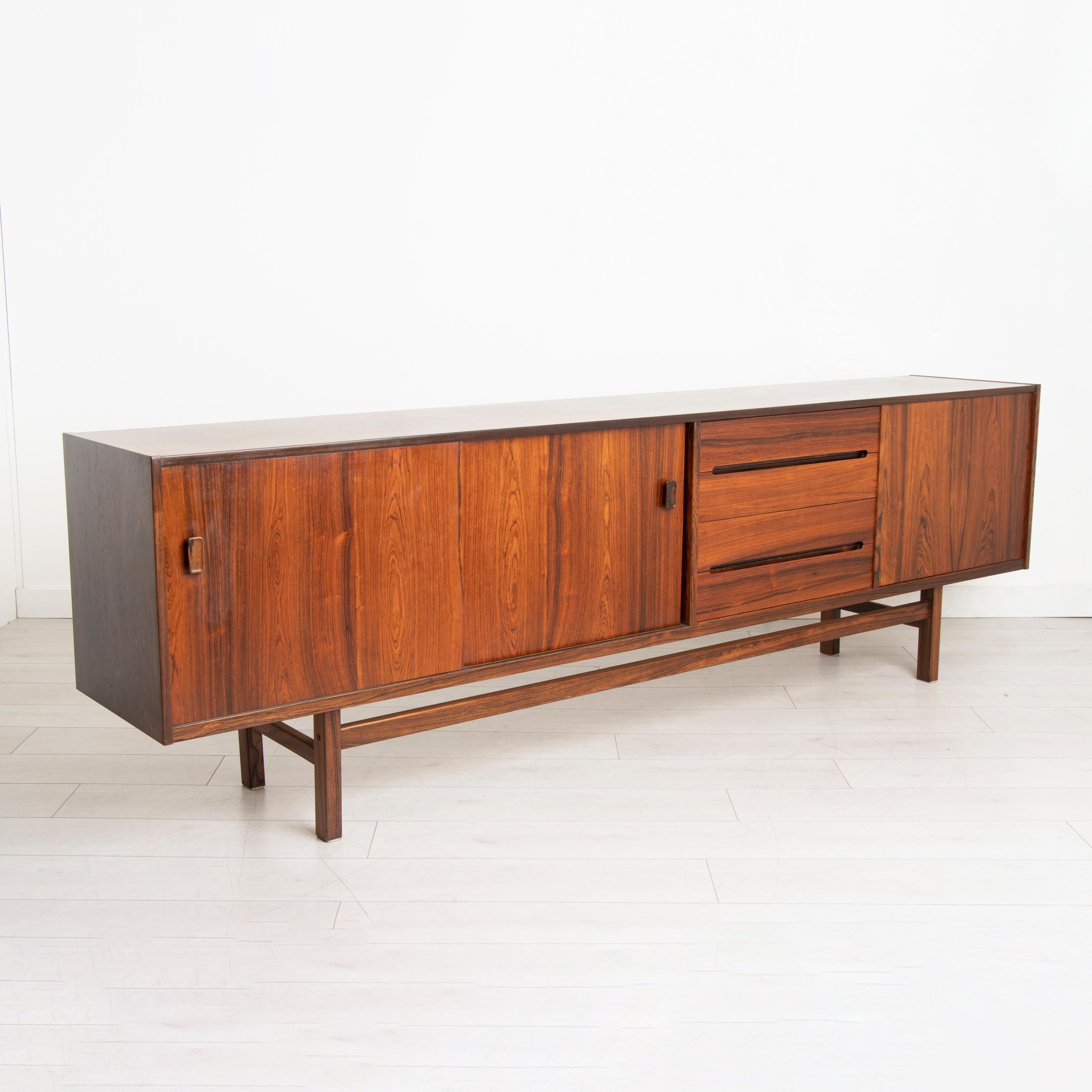 Midcentury Rosewood Sideboard by Nils Jonsson for Troeds Sweden, c.1960 6