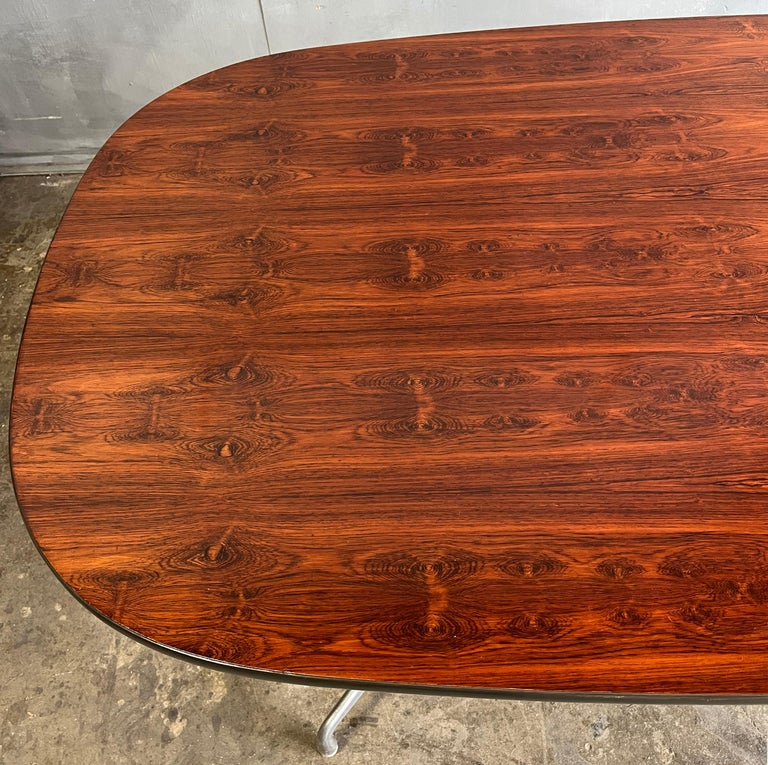 Midcentury Rosewood Table Eames for Herman Miller For Sale 2