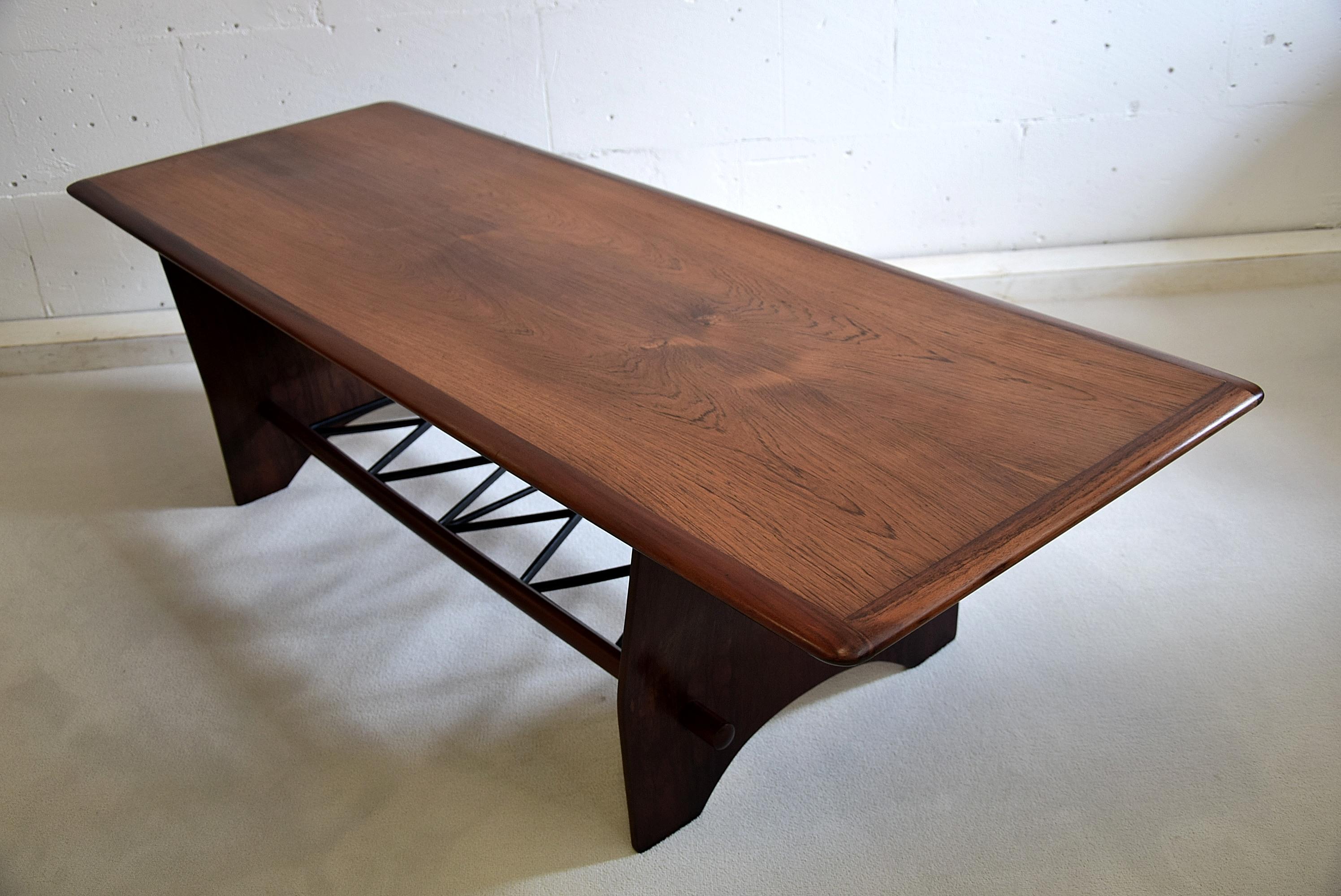 Mid-Century Modern Mid-Century Two-Tier Coffee Table For Sale