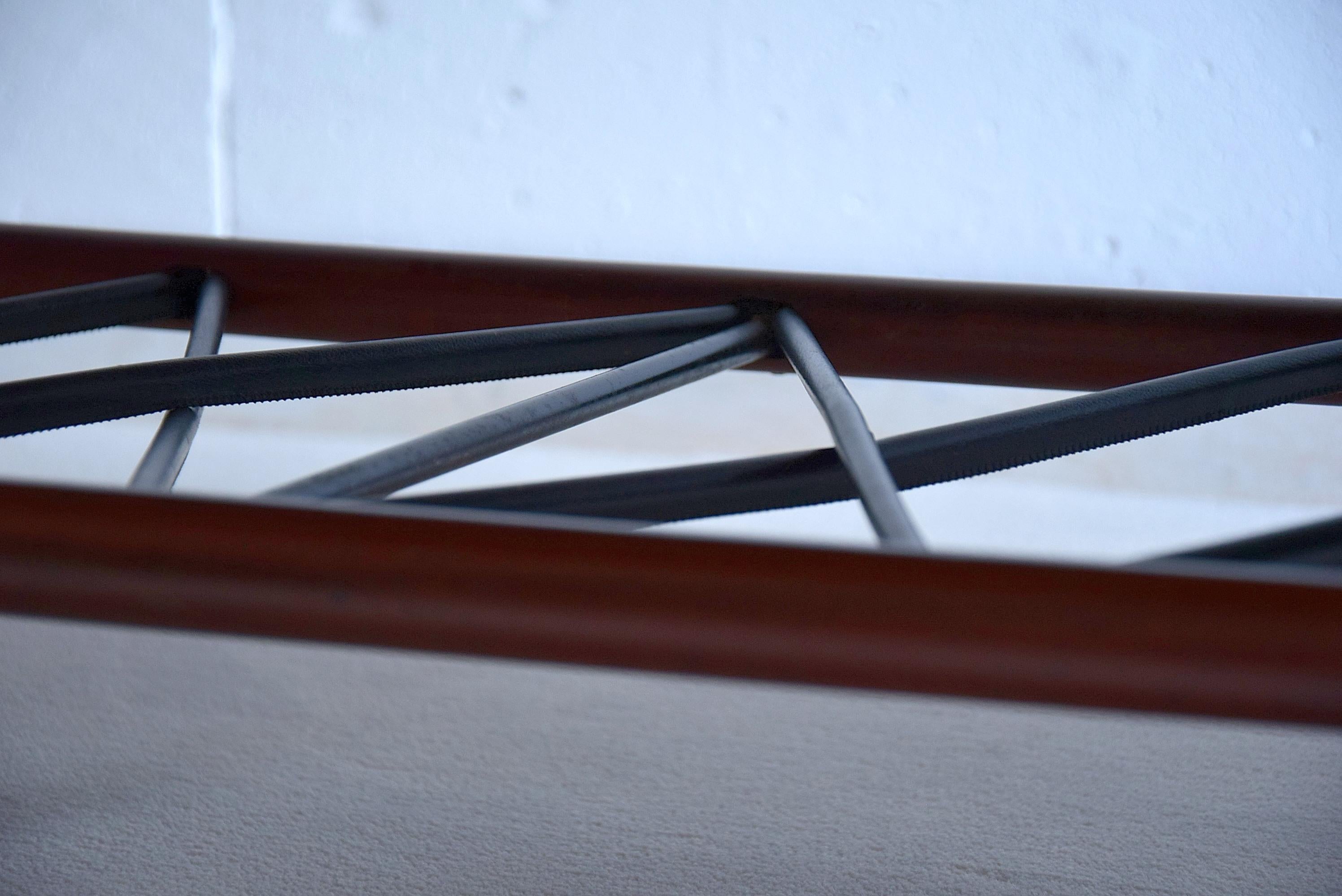 Table basse à deux niveaux, style mid-century en vente 1