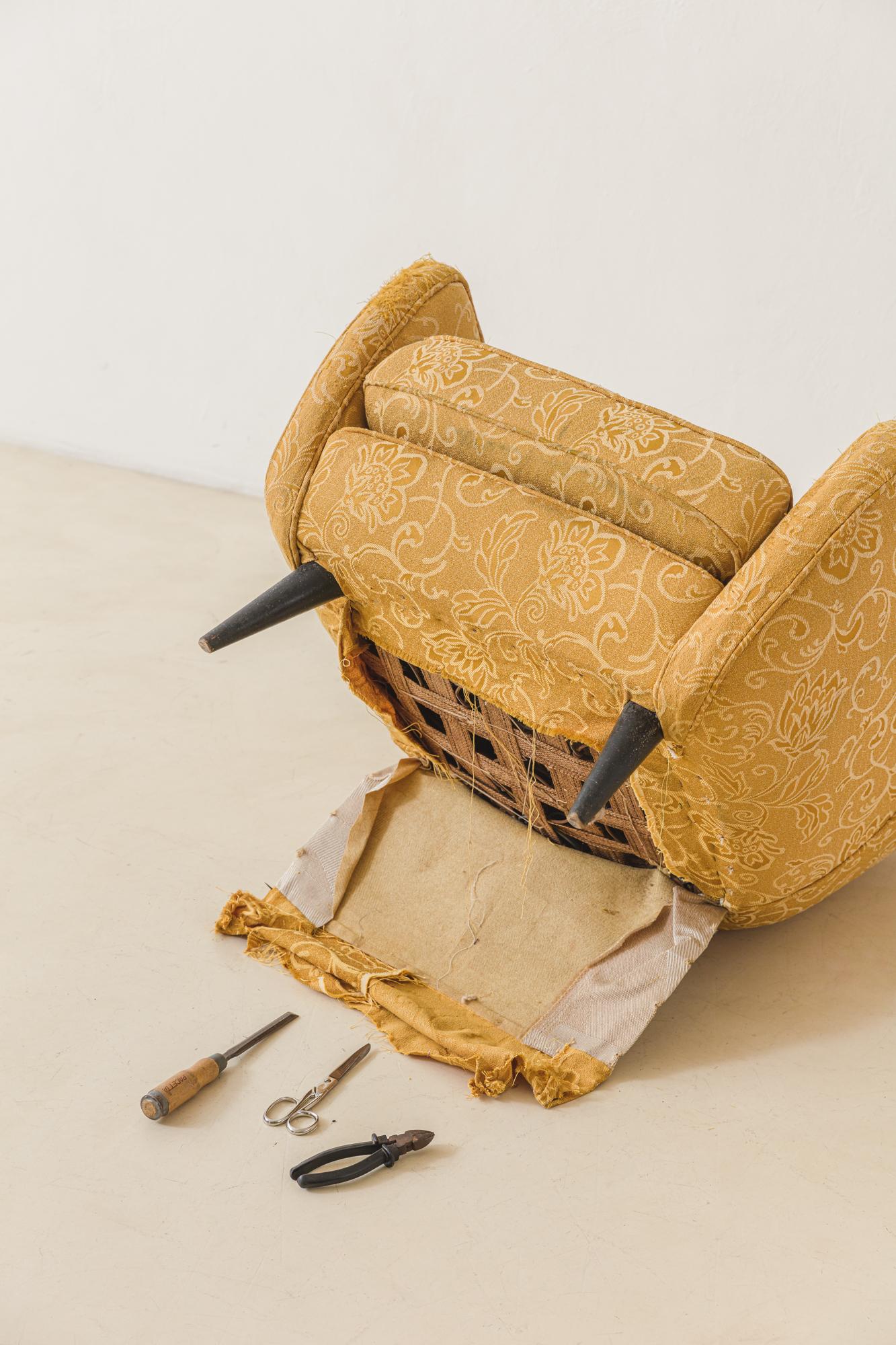 Fauteuils ronds du milieu du siècle dernier conçus par Geraldo de Barros, Unilabor, vers 1959 en vente 2