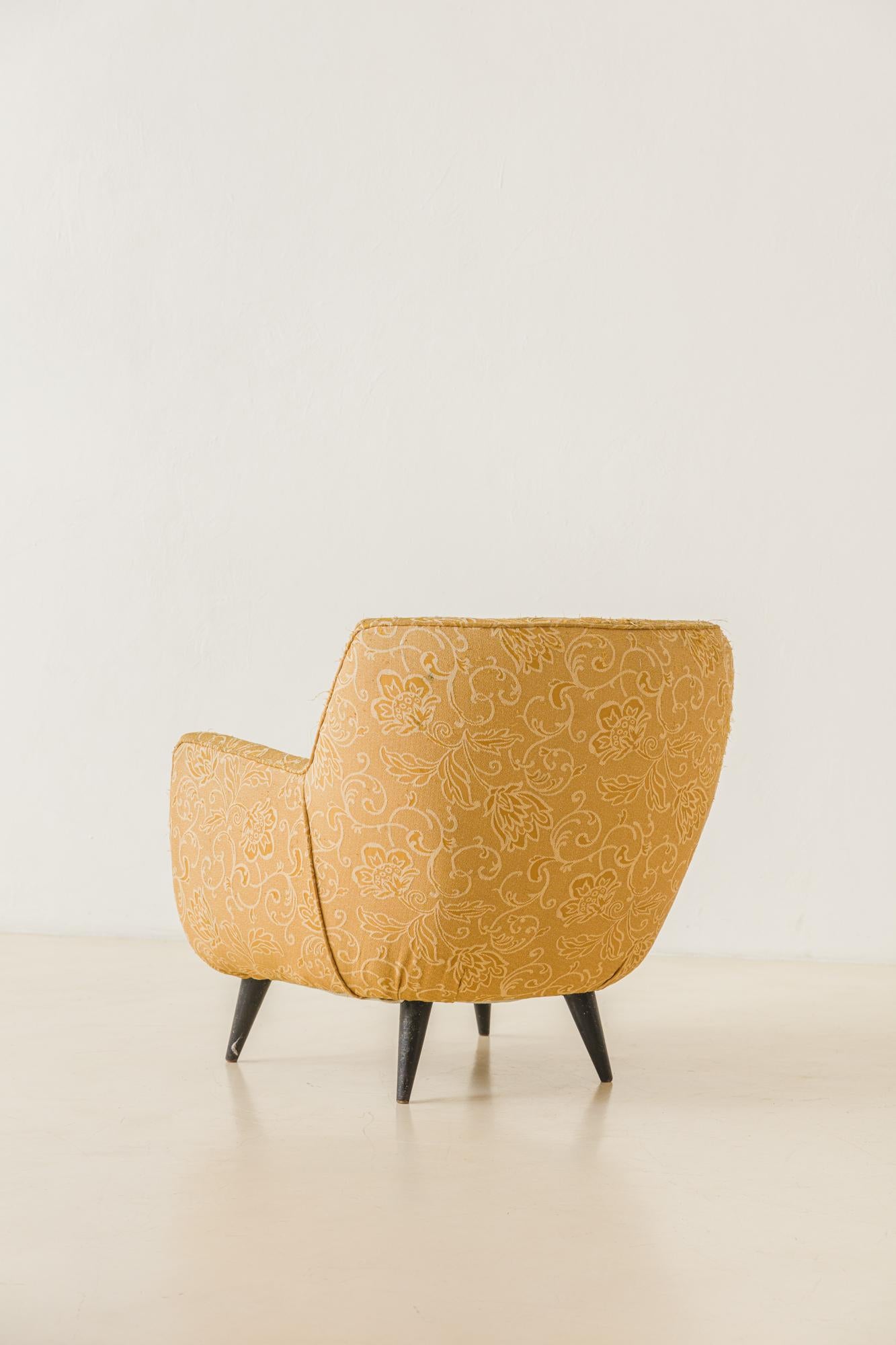Fauteuils ronds du milieu du siècle dernier conçus par Geraldo de Barros, Unilabor, vers 1959 Bon état - En vente à New York, NY