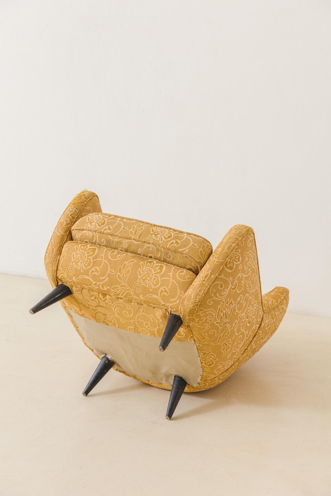 Bois Fauteuils ronds du milieu du siècle dernier conçus par Geraldo de Barros, Unilabor, vers 1959 en vente