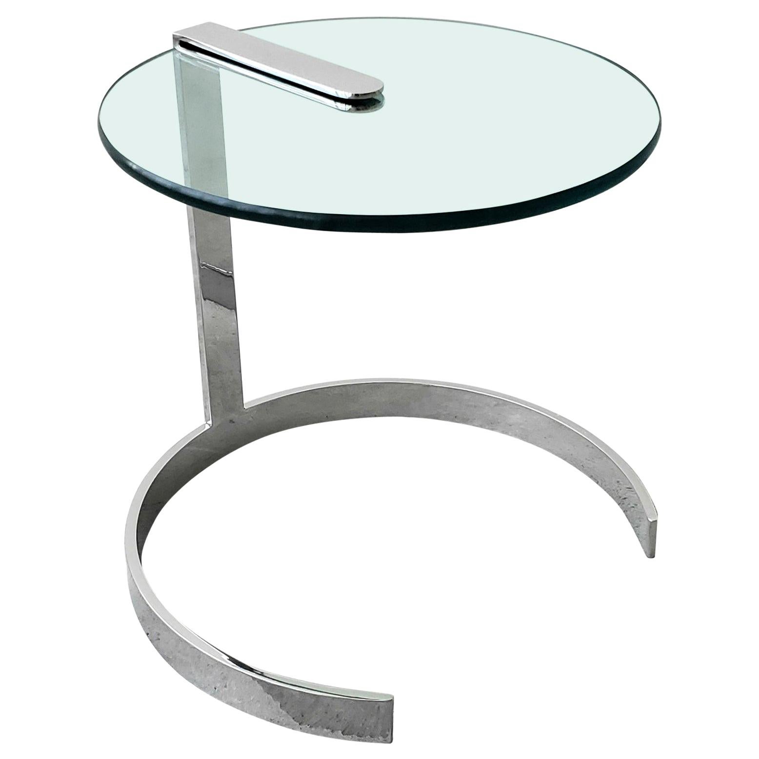 Stainless Steel Side Tables 281 For Sale at 1stdibs