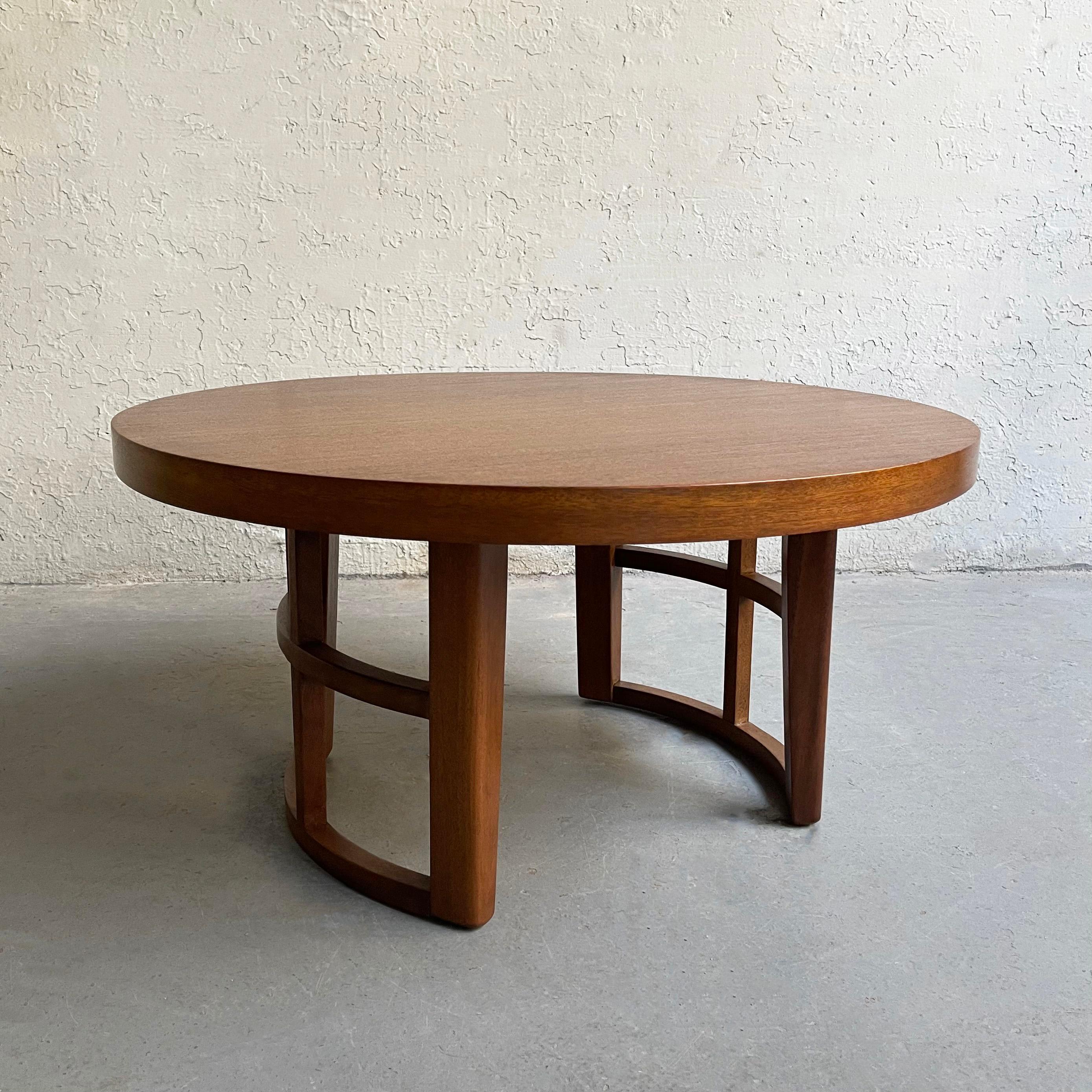 round lattice coffee table