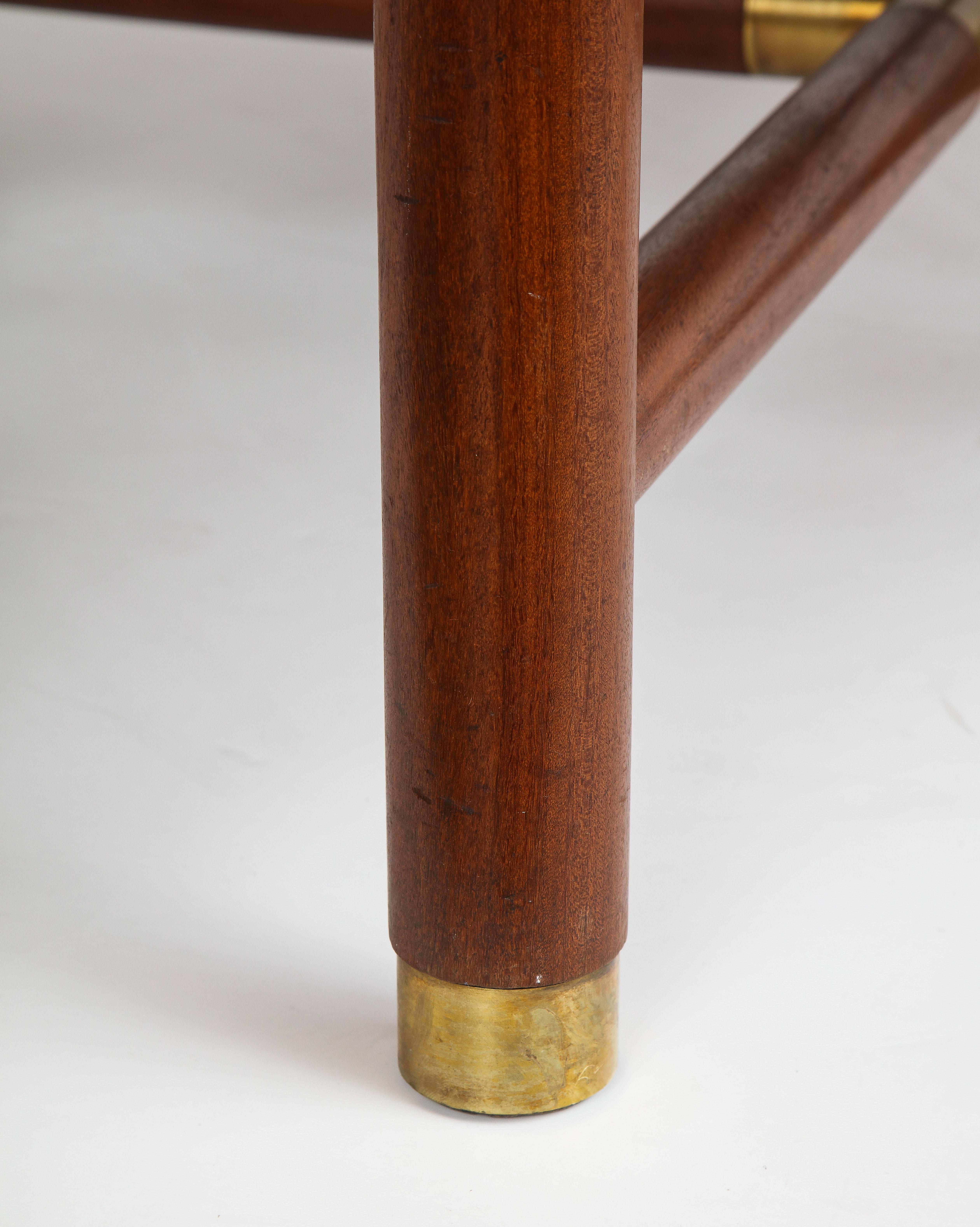 Midcentury Round Teak and Smoked Glass Coffee Table by G-Plan, U.K. 1960s 4