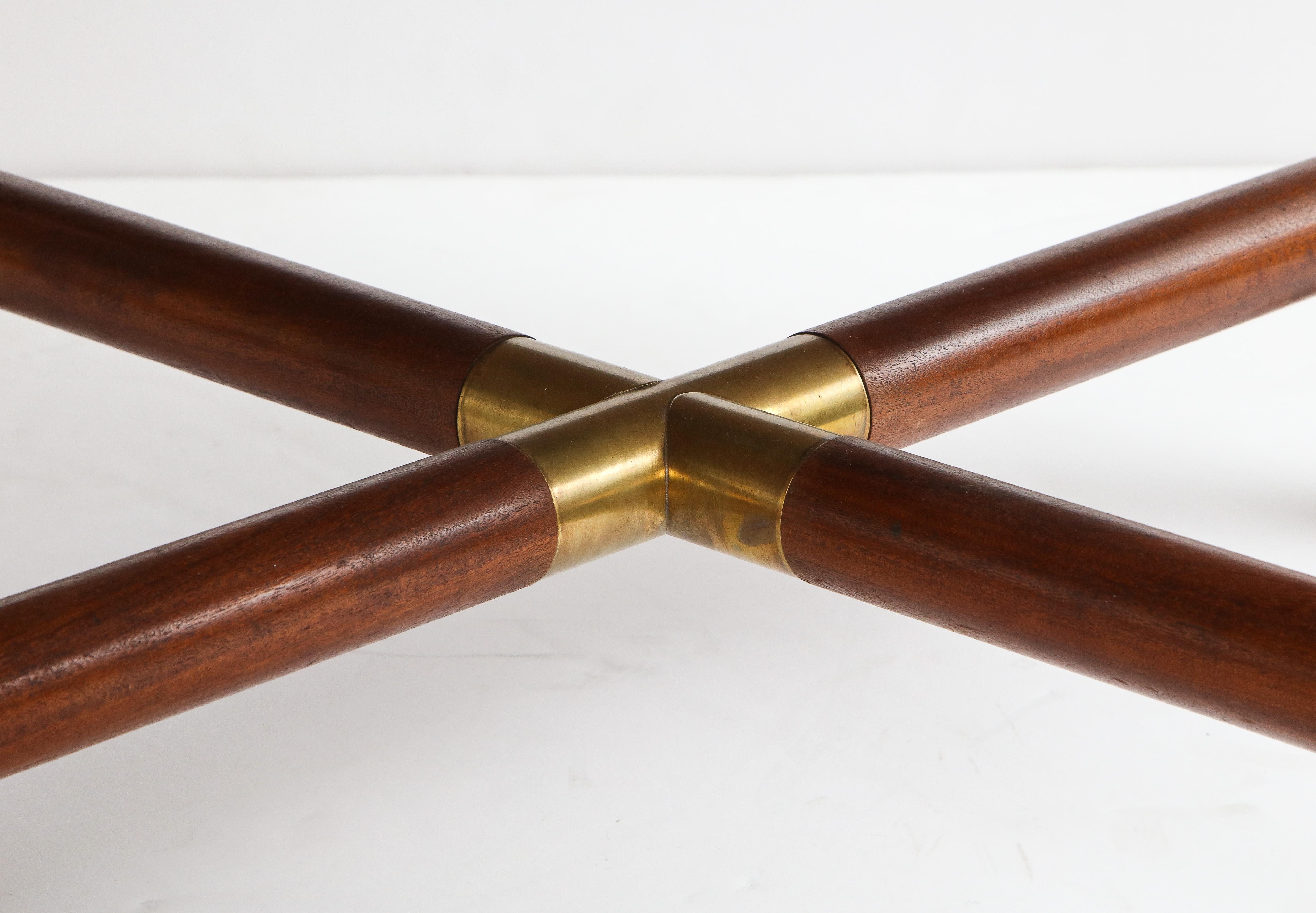 Midcentury Round Teak and Smoked Glass Coffee Table by G-Plan, U.K. 1960s 1