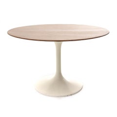 Midcentury Round Top Tulip Italian Dining Table, 1960s