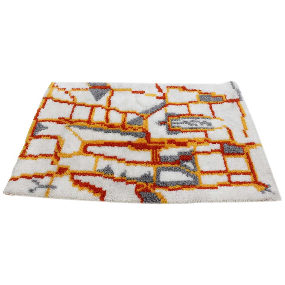 Denmark Rugs 1970s Danish Midcentury Wool Rug For Sale at 1stDibs