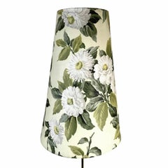 Midcentury Rupert Nikoll Brass Floor Lamp, Flower Shade, 1960s, Austria