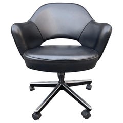 Midcentury Saarinen Executive Chairs for Knoll