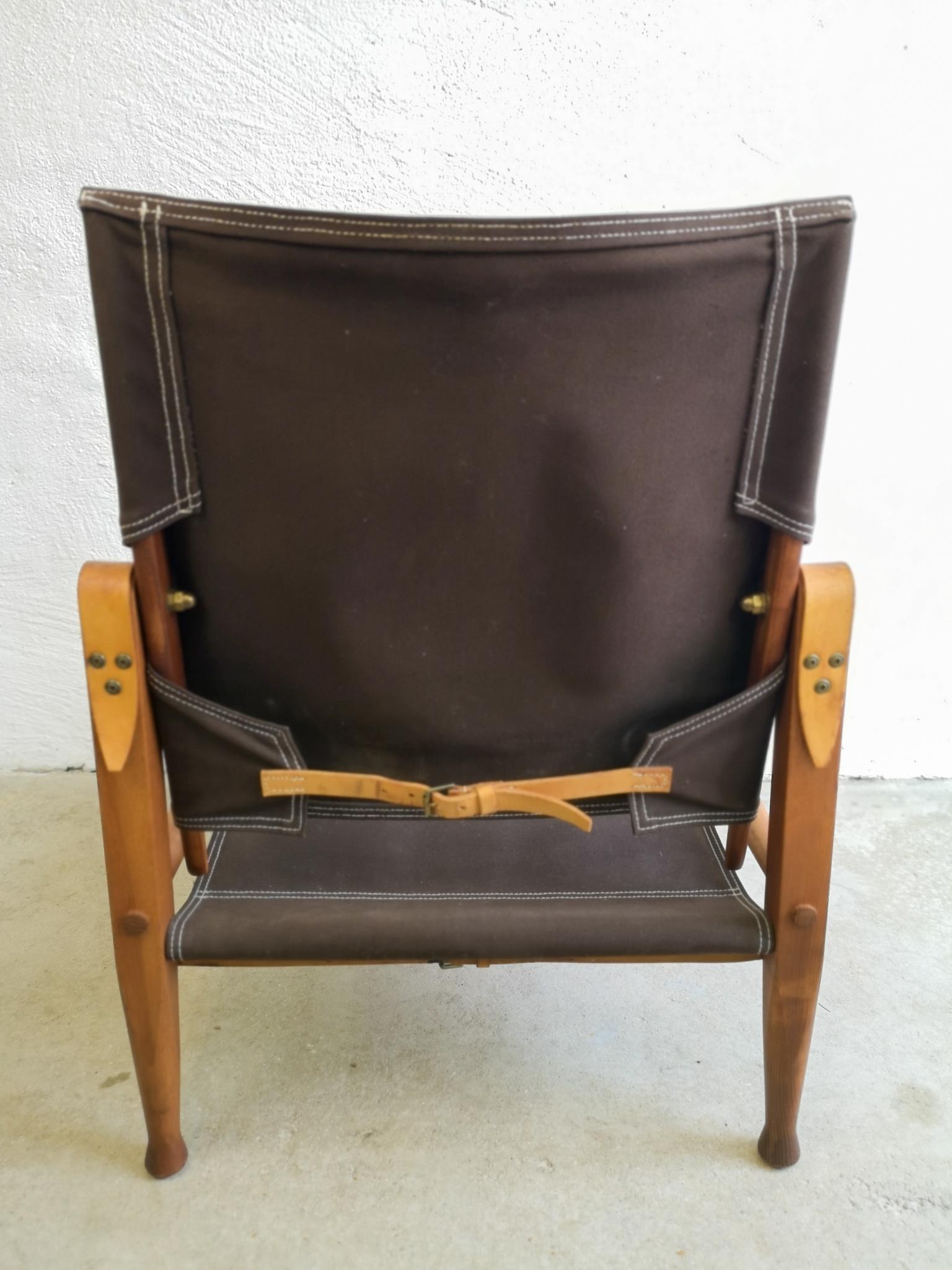 Midcentury Safari Chair Kaare Klint by Rud Rasmussen 5