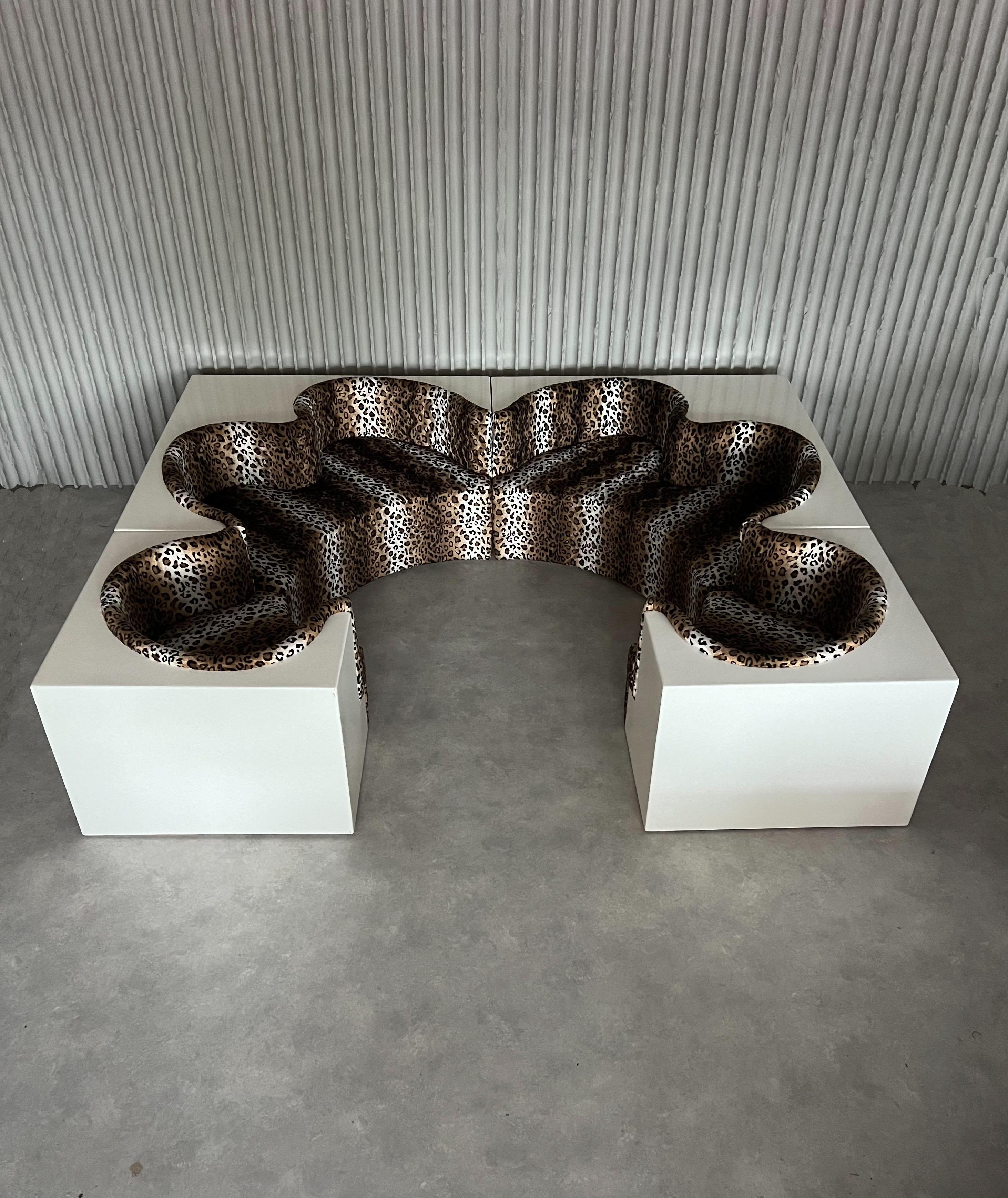 Mid-Century Modern Midcentury Safari sofa by Archizoom for Poltronova, Italy 1968 For Sale