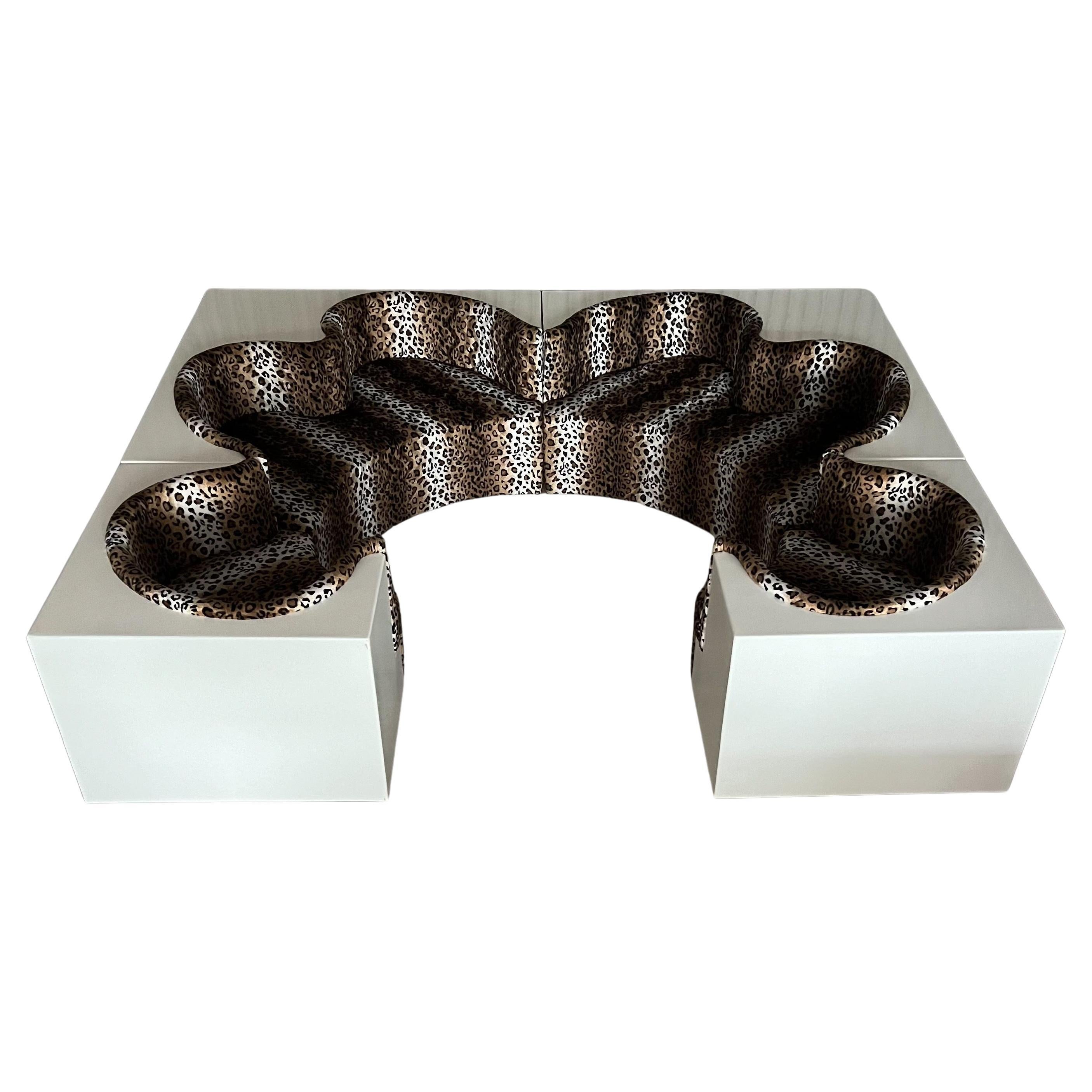Midcentury Safari sofa by Archizoom for Poltronova, Italy 1968