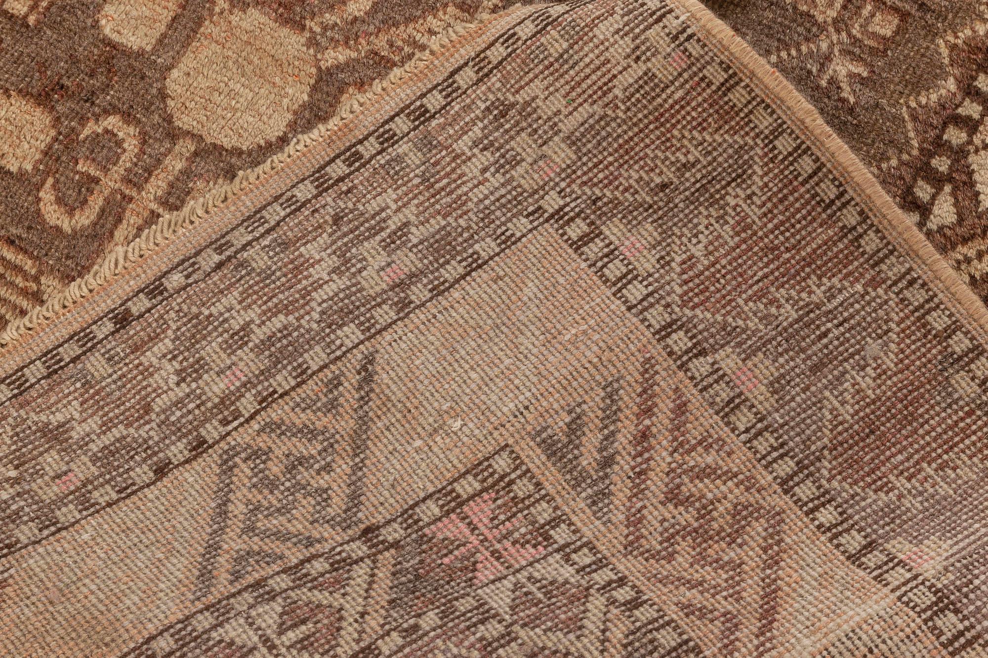 Doris Leslie Blau Alfombra de lana hecha a mano Samarcanda de mediados de siglo en Bueno estado para la venta en New York, NY