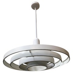 Midcentury "Saturn" Ceiling Pendants by Kurt Verse, 10 Avail.